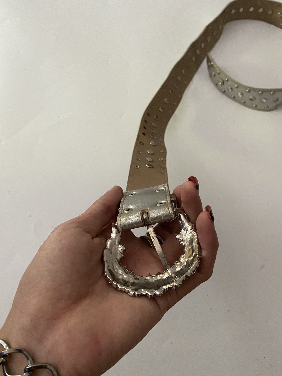 Beauty Beast × If Six Was Nine × Vintage vintage studded leather belt Size ONE SIZE - 9 Thumbnail