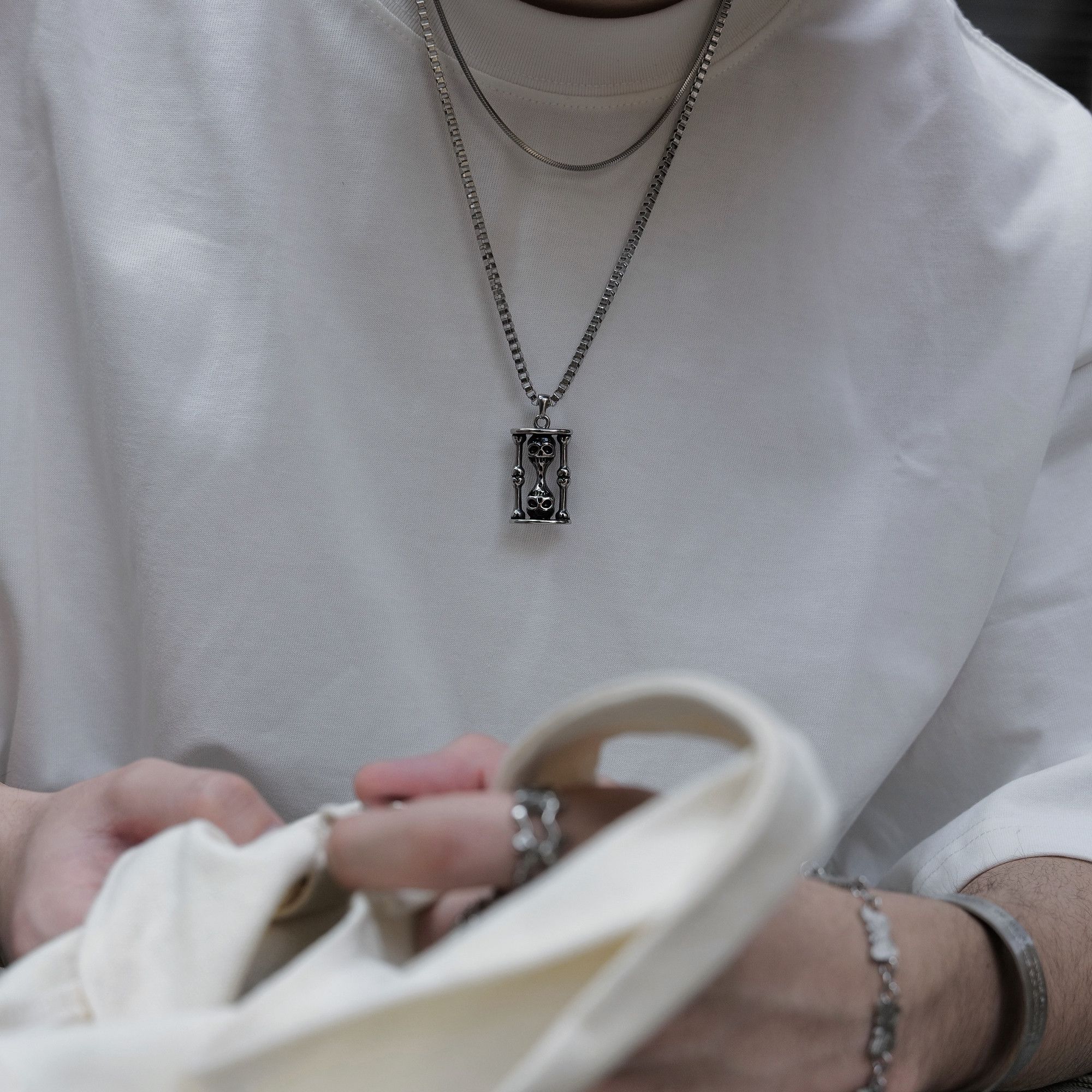 Other Dark STEAL! Y2K Chains Necklace Chain Size ONE SIZE - 3 Thumbnail