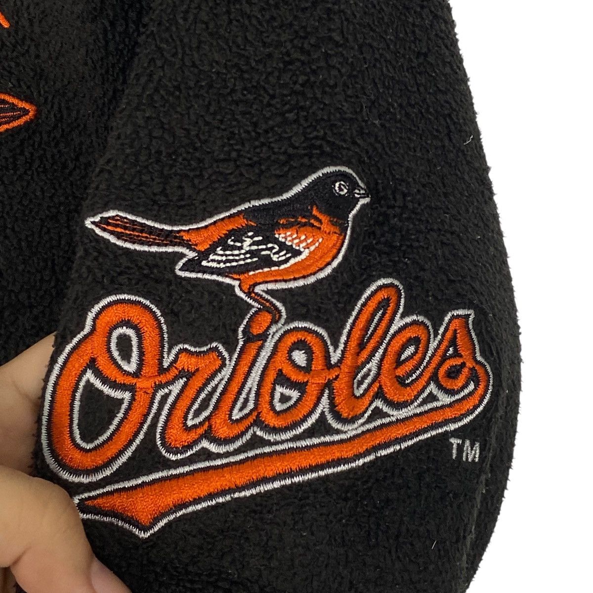 Other Vintage Baltimore Orioles Fleece Quater Zip Black Size L Size US L / EU 52-54 / 3 - 5 Thumbnail