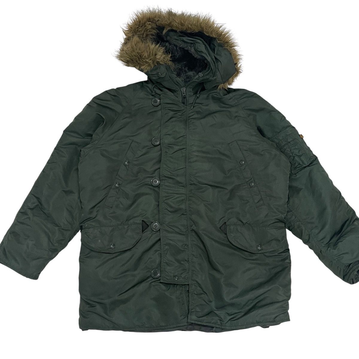 Alpha Industries Vintage Alpha Industries Parkas Jacket Size US XL / EU 56 / 4 - 1 Thumbnail
