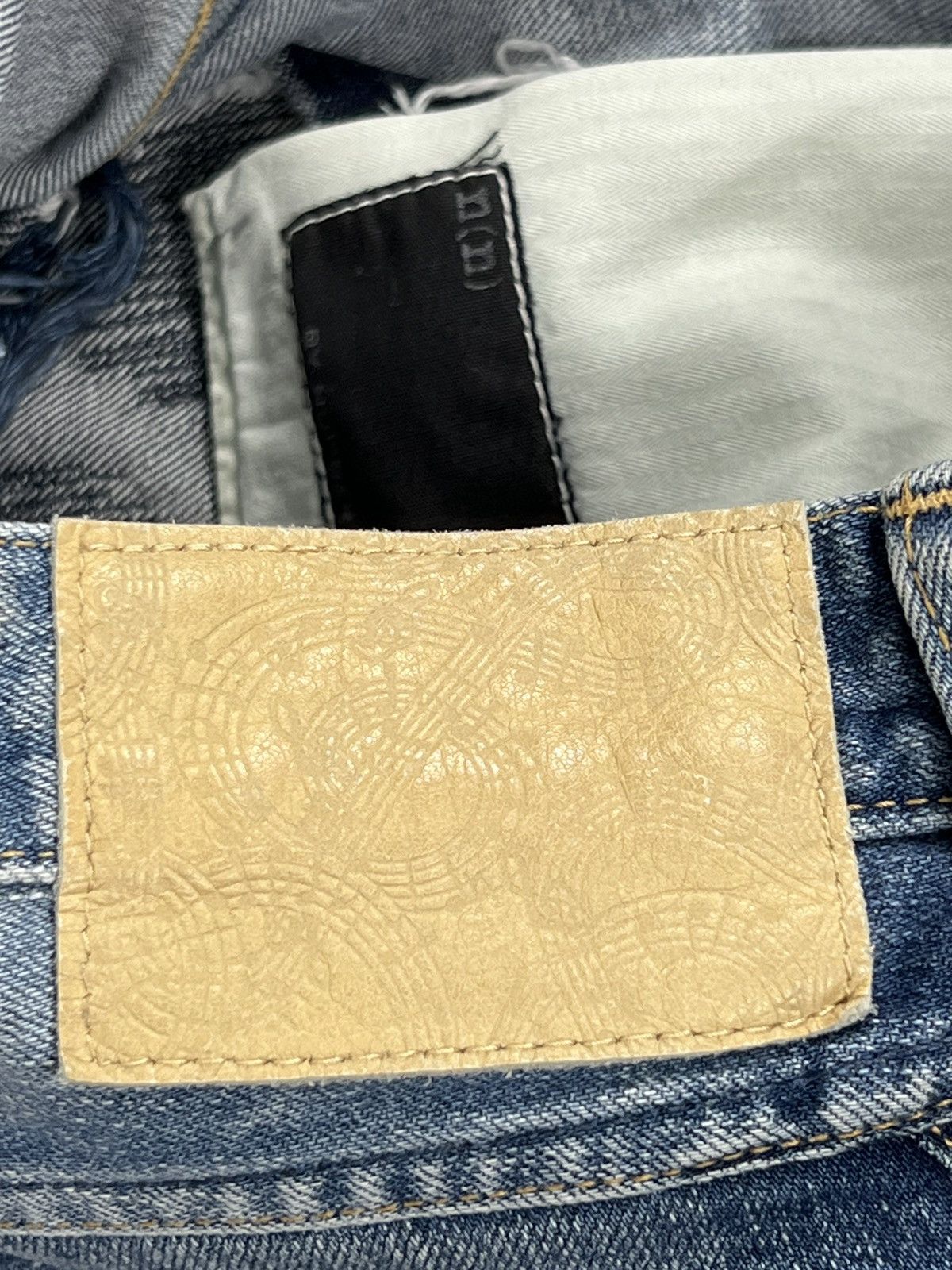 Number (N)ine Number Nine Distressed Denim Size US 30 / EU 46 - 10 Thumbnail