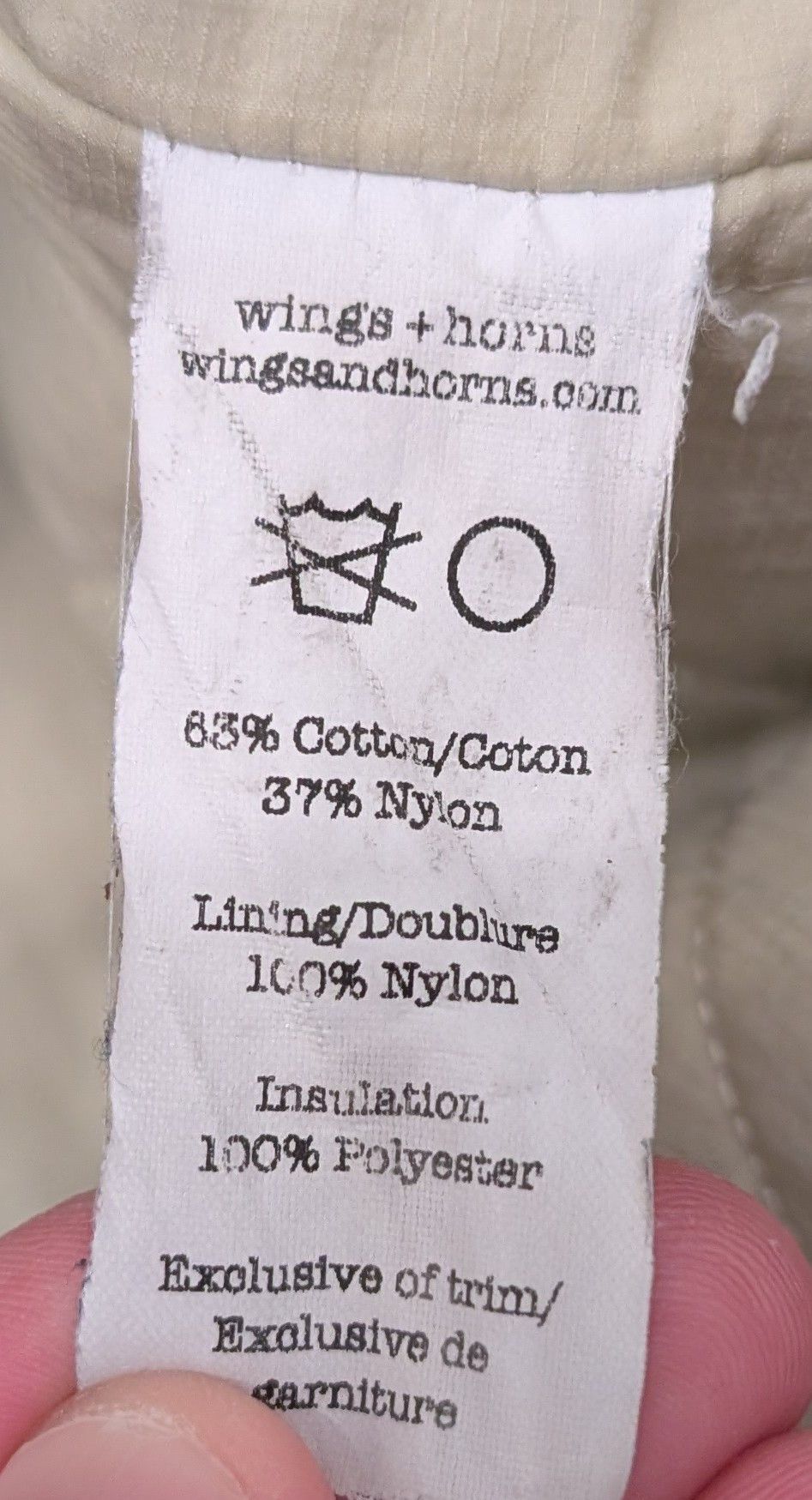 Wings + Horns Wings+Horns Alpha Combat Parka Insulated Made in Canada Size US M / EU 48-50 / 2 - 4 Thumbnail