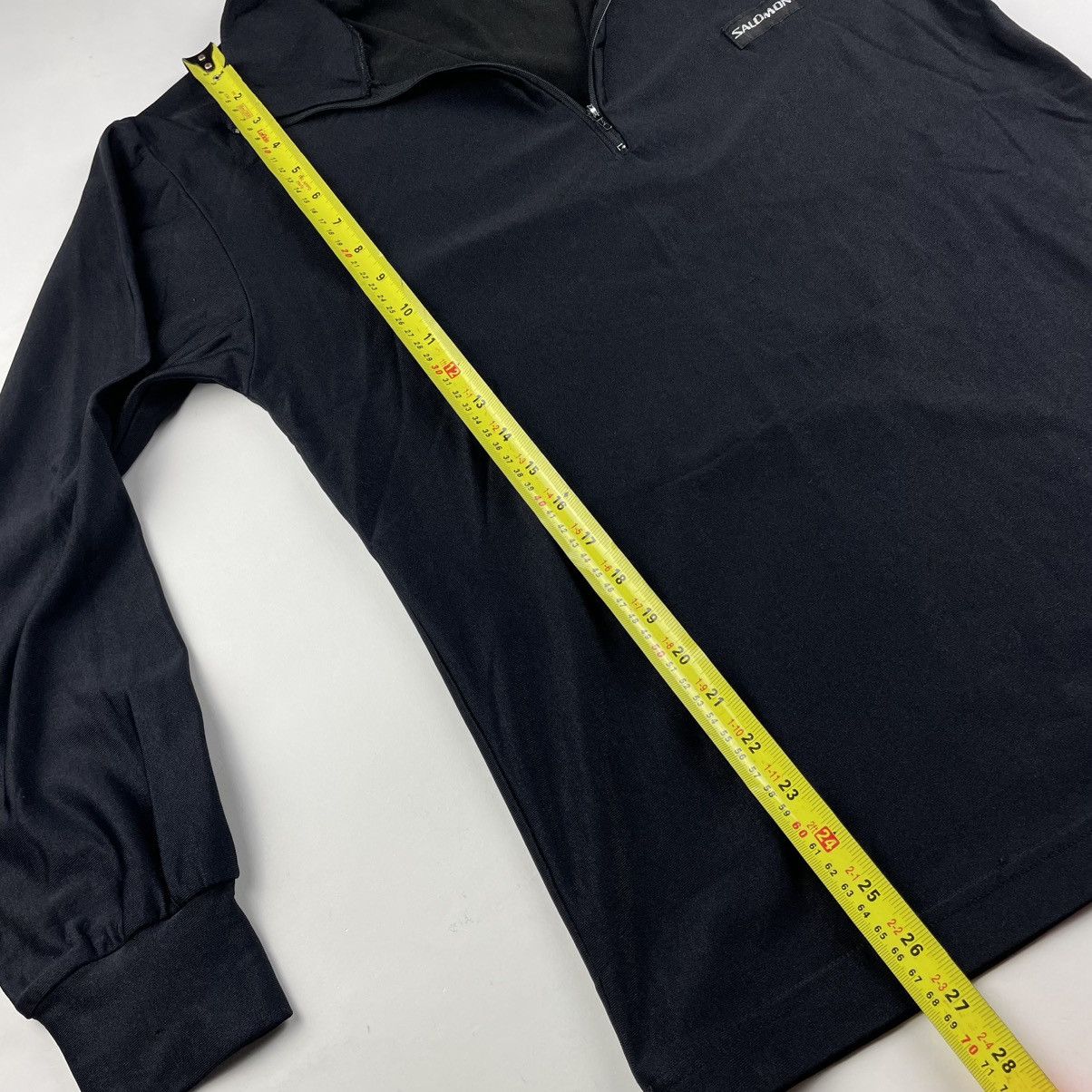 Salomon Vintage 90’s Salomon M/S Shiny 1/4 Zip Sweatshirt motomesh Size US M / EU 48-50 / 2 - 6 Thumbnail