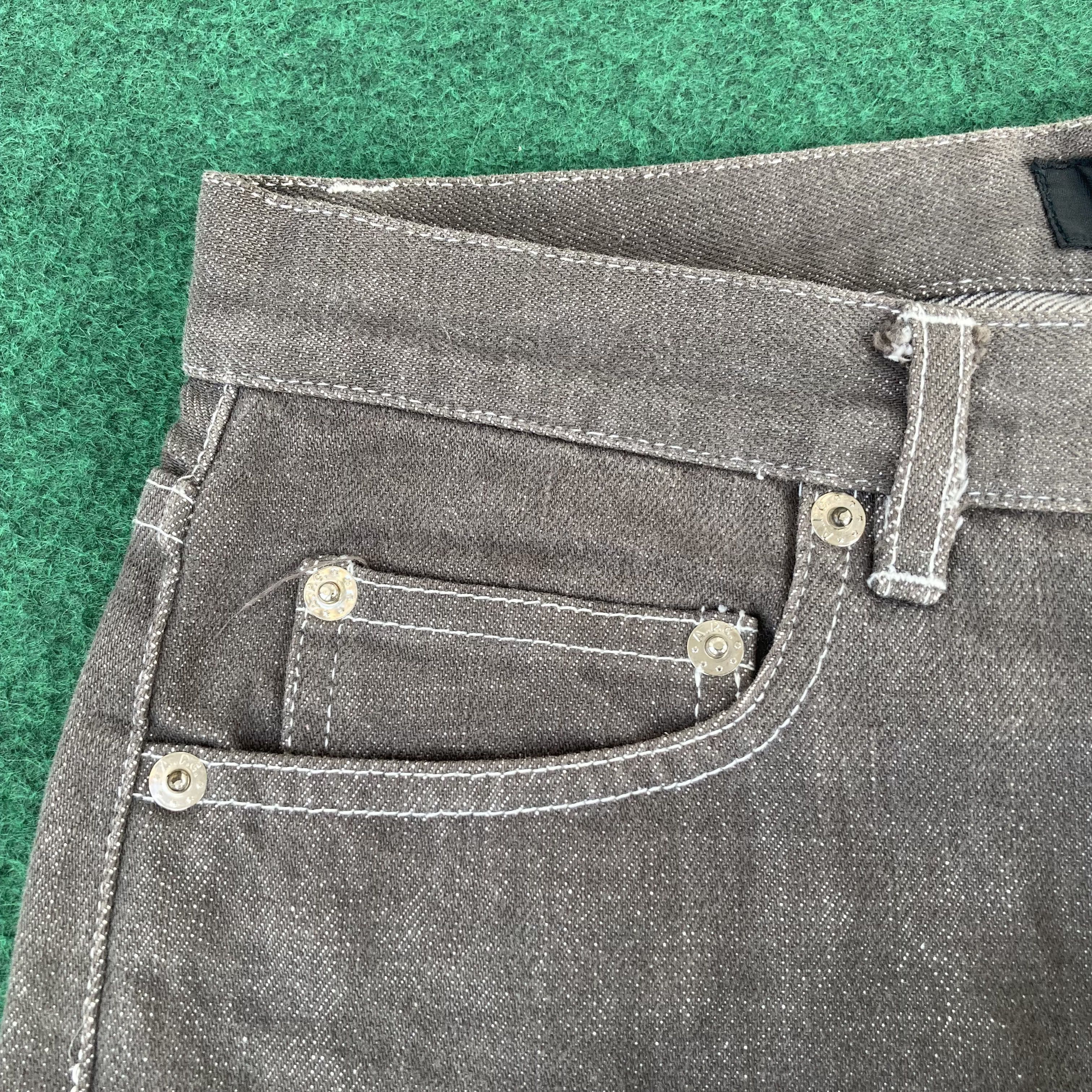 A.P.C. × Japanese Brand × Vintage Vtg A.P.C Selvedge Faded Denim APC Redline Sz 28 Jeans Size US 28 / EU 44 - 5 Thumbnail