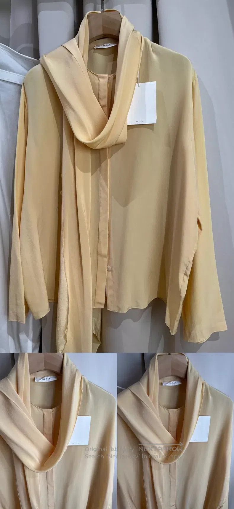 The Row The Row Yellow Ribbon Shirt Size S / US 4 / IT 40 - 9 Thumbnail