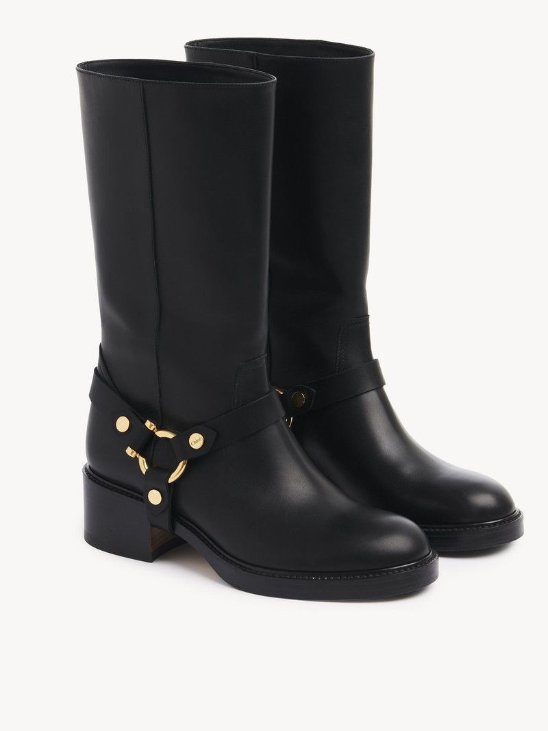 Chloe o1loc1c10226 Dakota Ankle Boots in Black Size US 8 / IT 38 - 2 Thumbnail