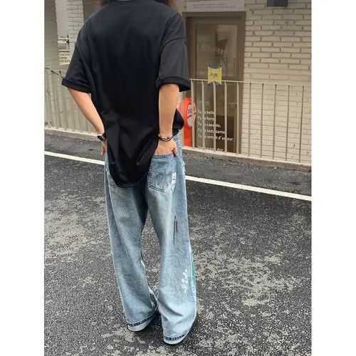 Japanese Brand Retro punk denim pants Size US 31 - 6 Thumbnail