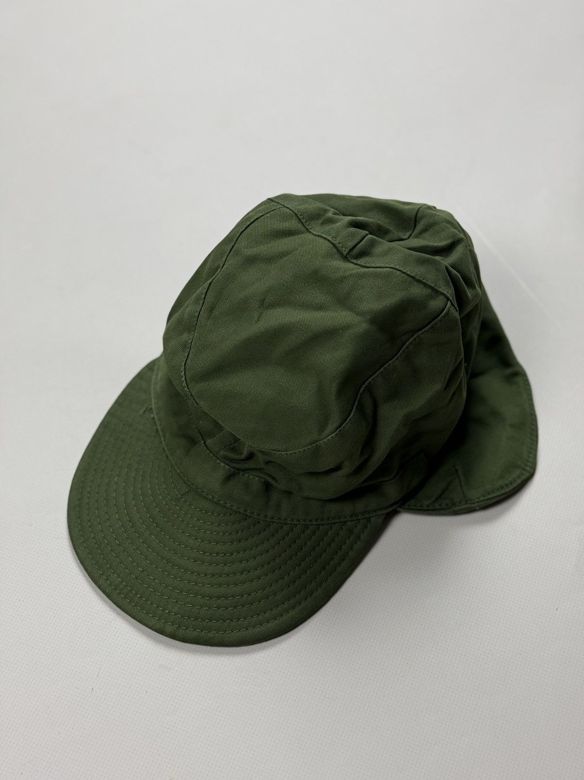 Vintage Vintage Swedish Army Military Earwarmer Flap Ear Cap Hat Size ONE SIZE - 14 Thumbnail