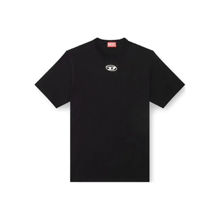 Diesel Diesel SS25 Oval-D Logo Casual Black T-Shirt 0079 Size US XXL / EU 58 / 5 - 1 Thumbnail