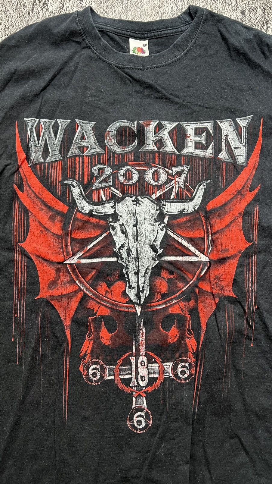 Fruit Of The Loom 2007 Waken open air black metal t shirt Size US L / EU 52-54 / 3 - 3 Thumbnail