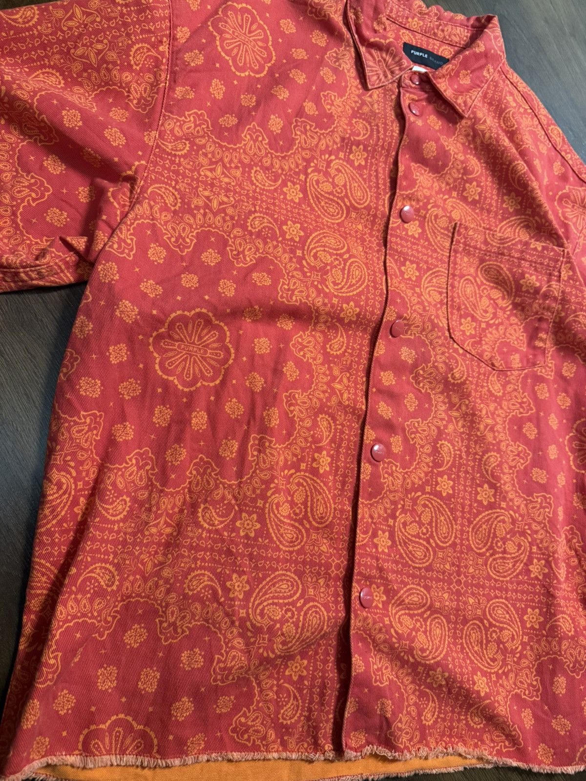 Purple Brand Purple Brand Bandana Button up Size US L / EU 52-54 / 3 - 2 Thumbnail