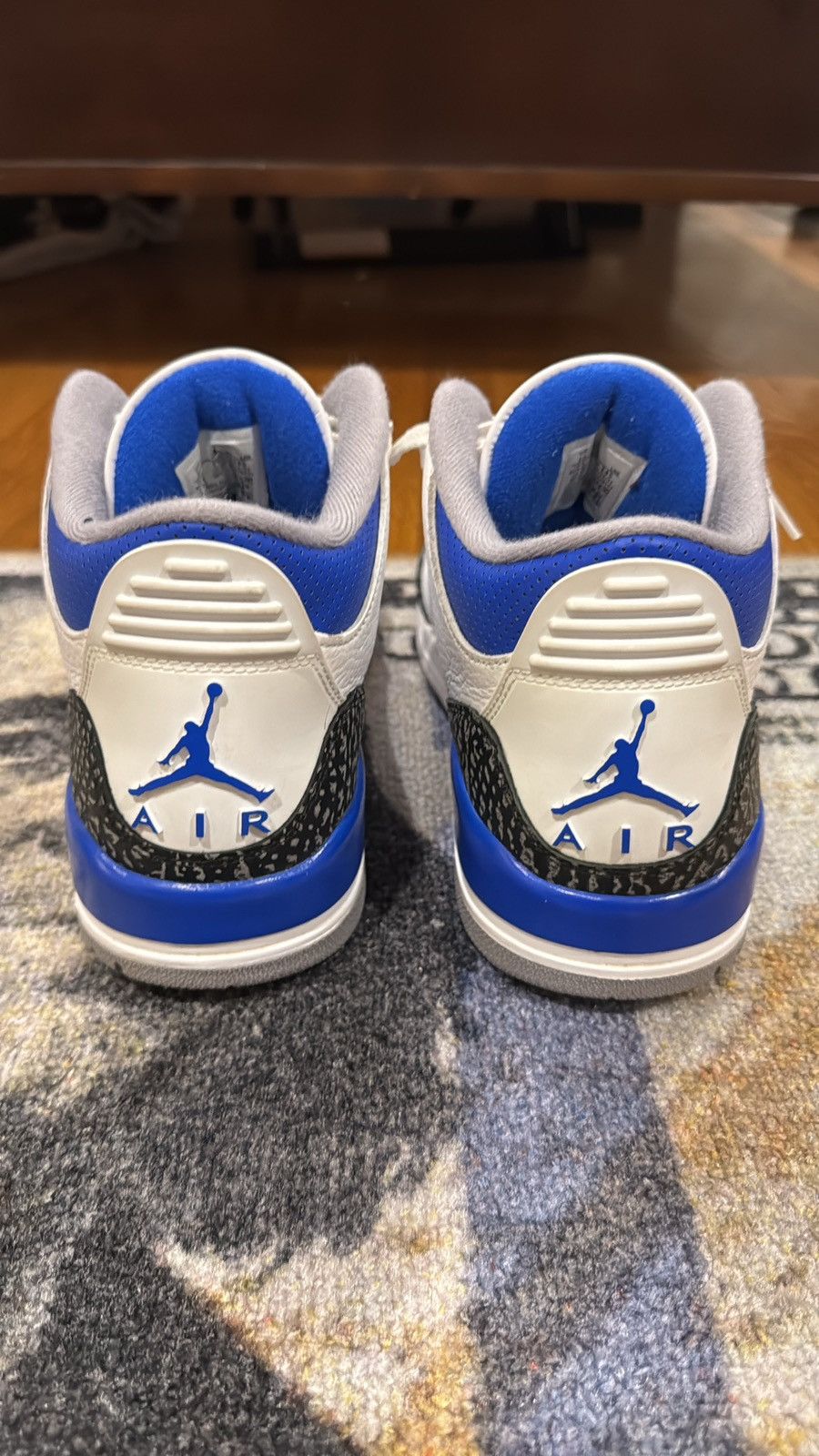 Jordan Brand Jordan 3 ‘racer blue’ Size US 10 / EU 43 - 4 Thumbnail