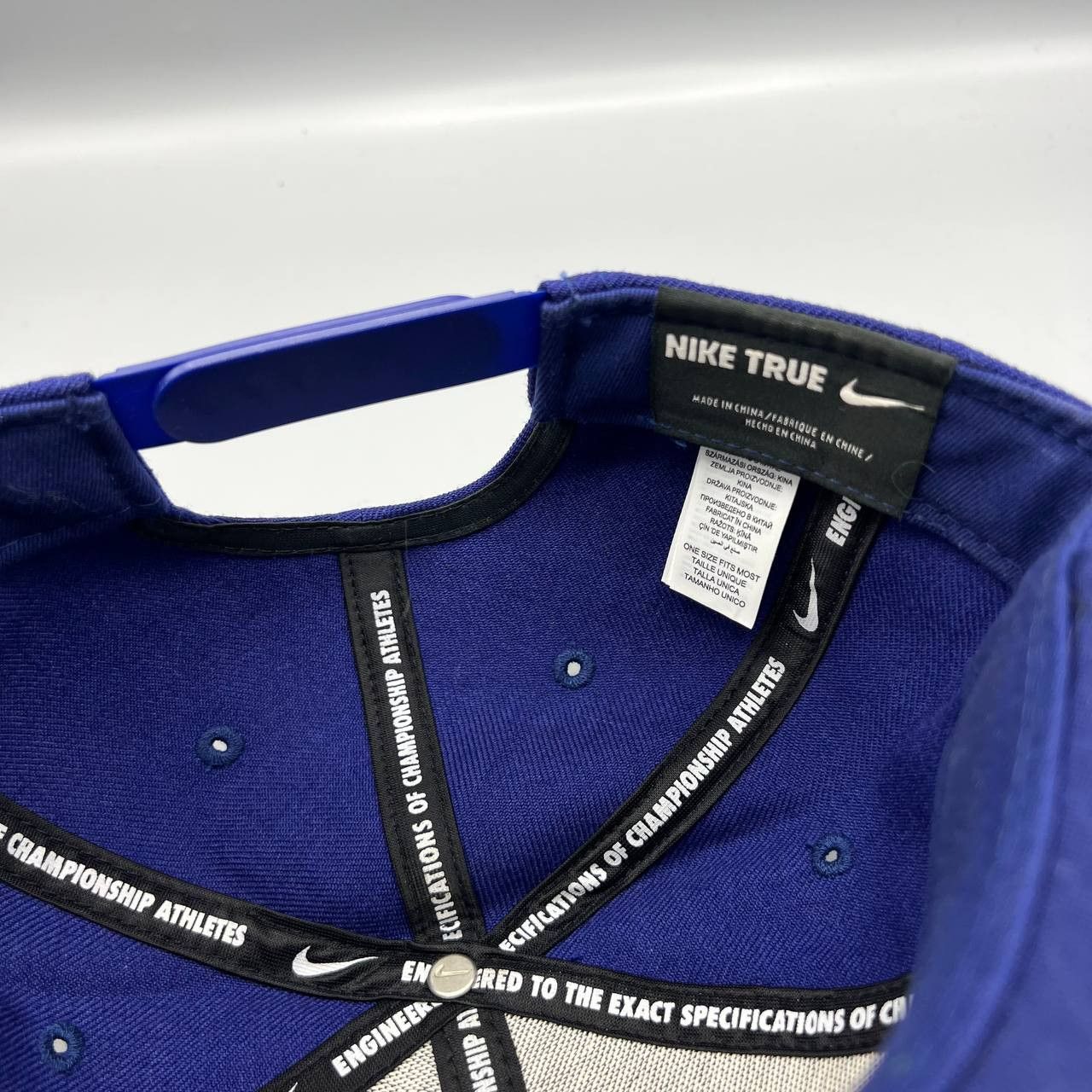 Nike Nike True Hat Men Blue Originate Ace of Space Snap Back Cap Size ONE SIZE - 6 Thumbnail