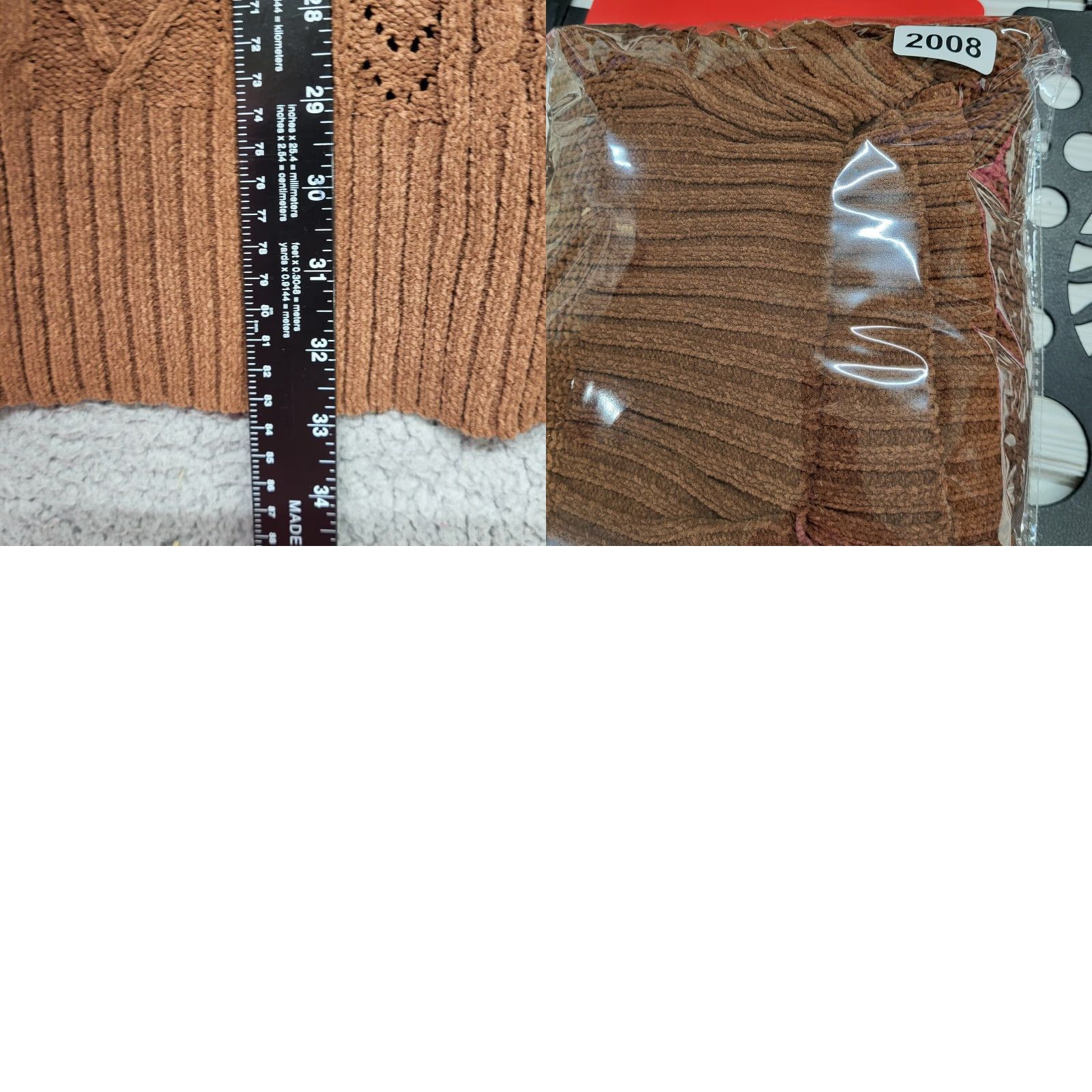 Vintage Terra & Sky Sweater Womens Size 1X Brown Cardigan Cable-Knit Style Open Cardigan Knit Open Lightweight Long Sleeve Plus Size Womens Size XL / US 12-14 / IT 48-50 - 9 Thumbnail