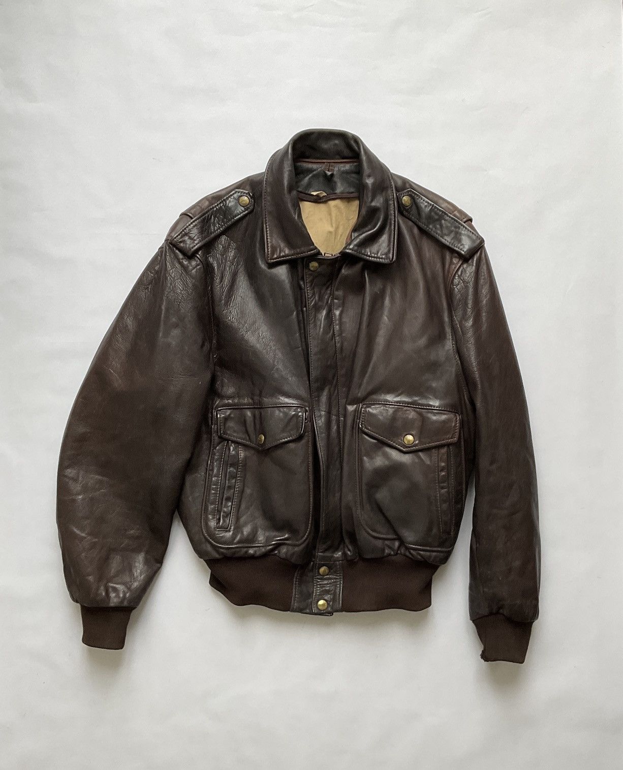 Vintage Vintage aviator jacket Size US L / EU 52-54 / 3 - 1 Thumbnail