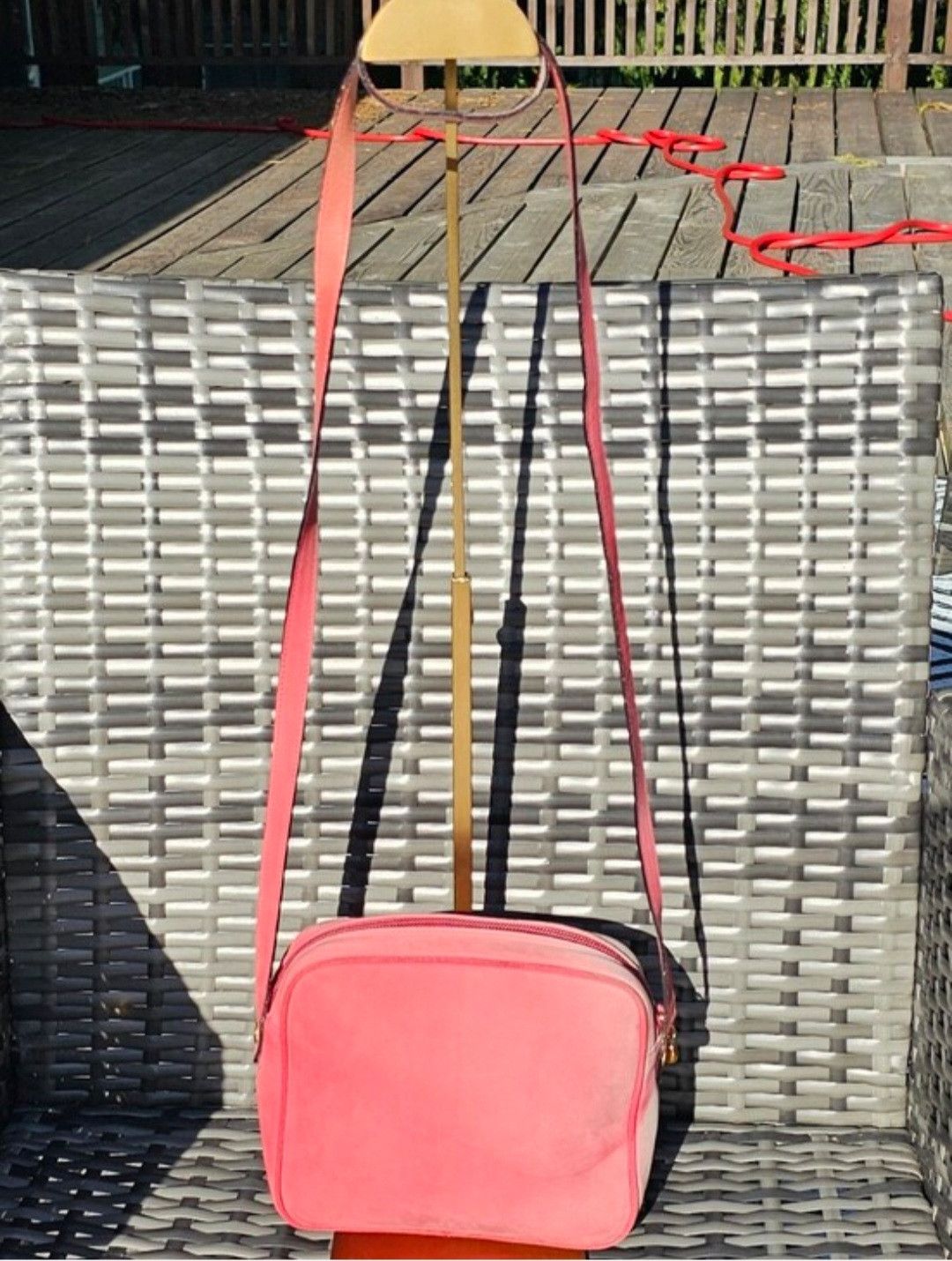 Salvatore Ferragamo Vara Bow Crossbody Bag - OMBRE PINK SUEDE Size ONE SIZE - 3 Thumbnail