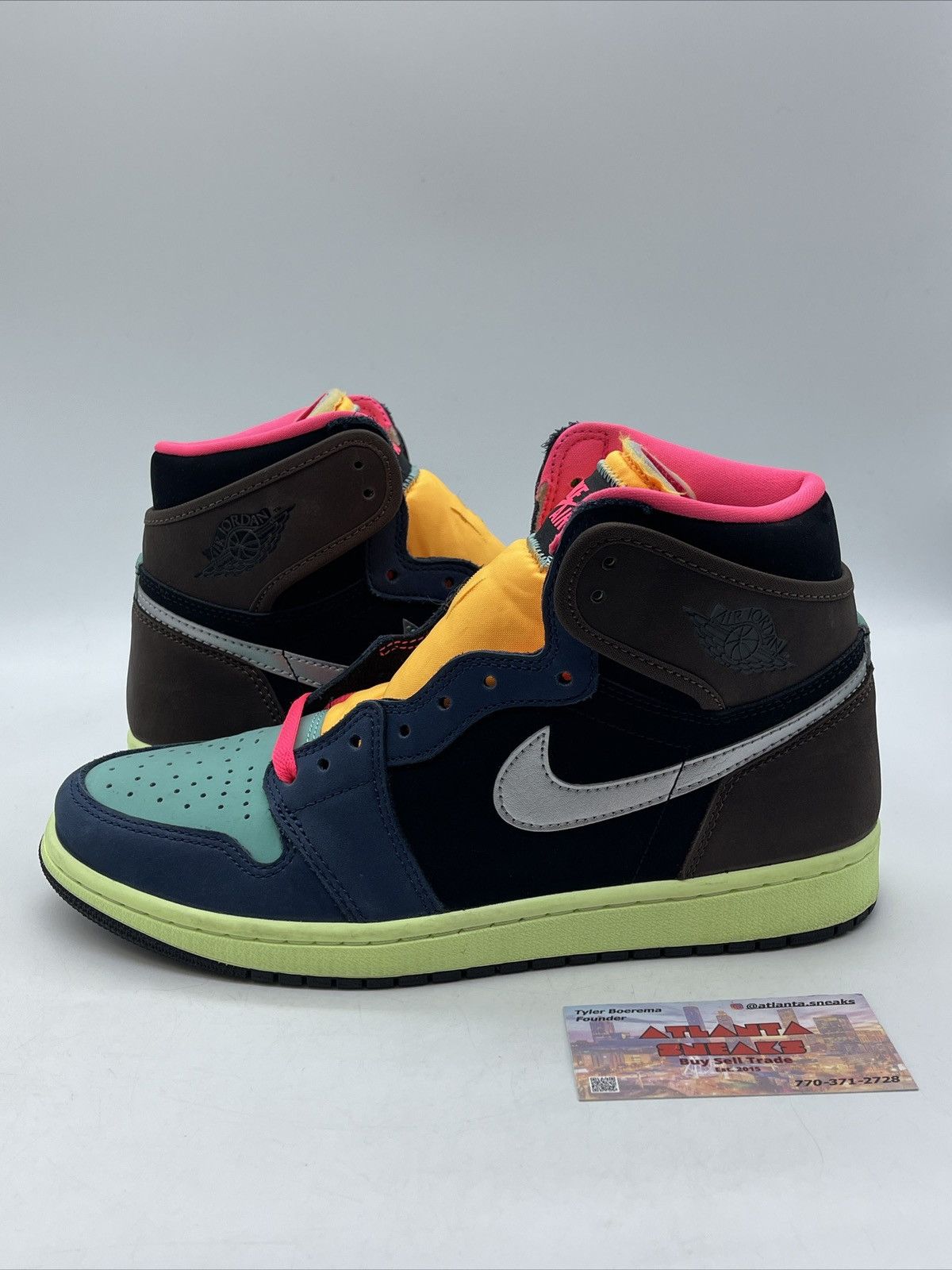 Jordan Brand Air Jordan 1 High Tokyo Bio Hack Size US 8.5 / EU 41-42 - 1 Thumbnail