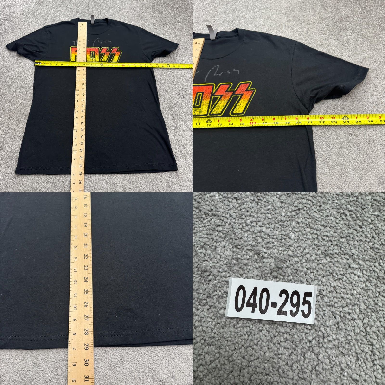 Next Level VINTAGE Next Level T-Shirt Mens Large Black Tee SIGNED/AUTOGRAPH Band, Music 90s? Size US L / EU 52-54 / 3 - 8 Thumbnail