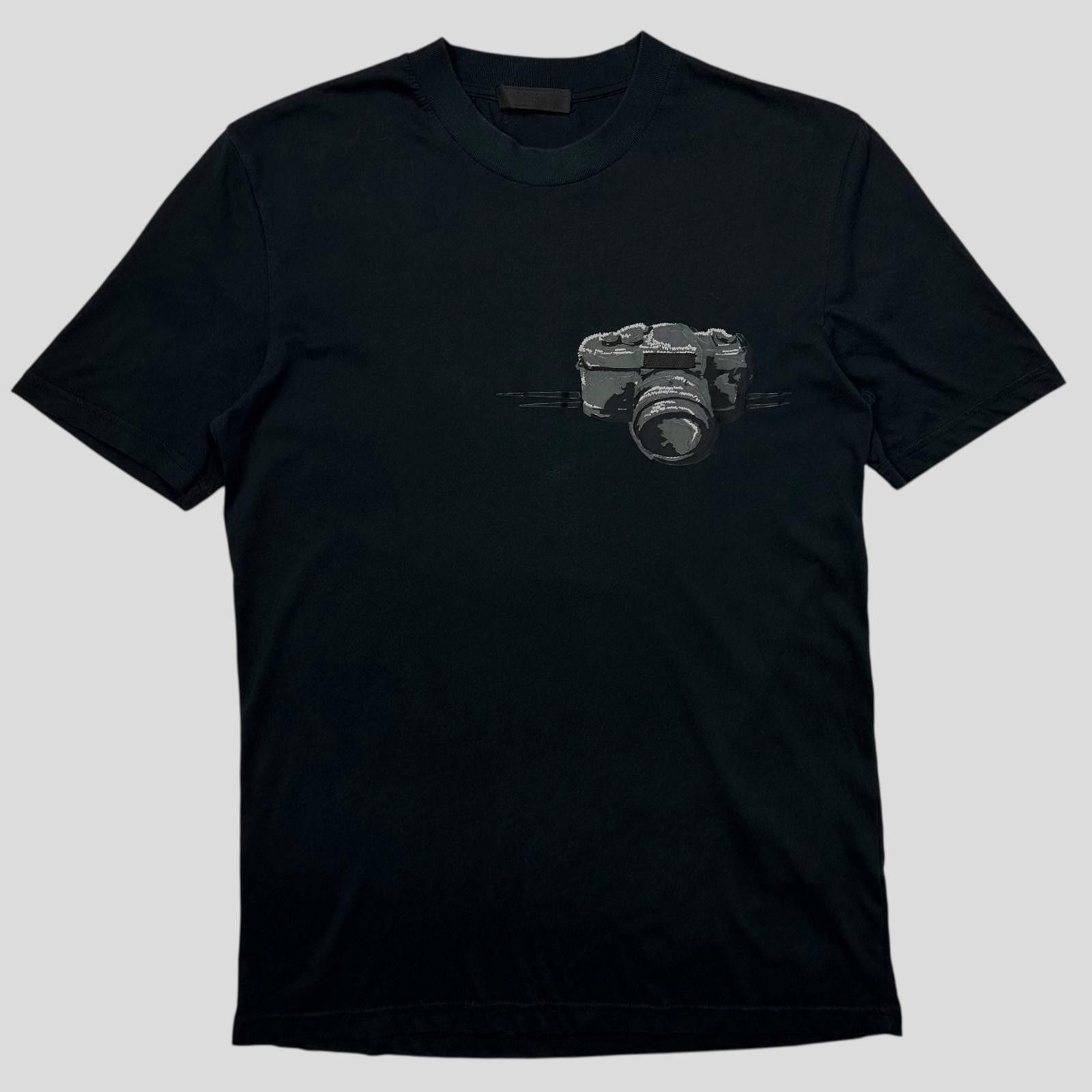 Prada Prada 2013 Camera Appliqué Logo T-shirt - S Size US S / EU 44-46 / 1 - 1 Thumbnail