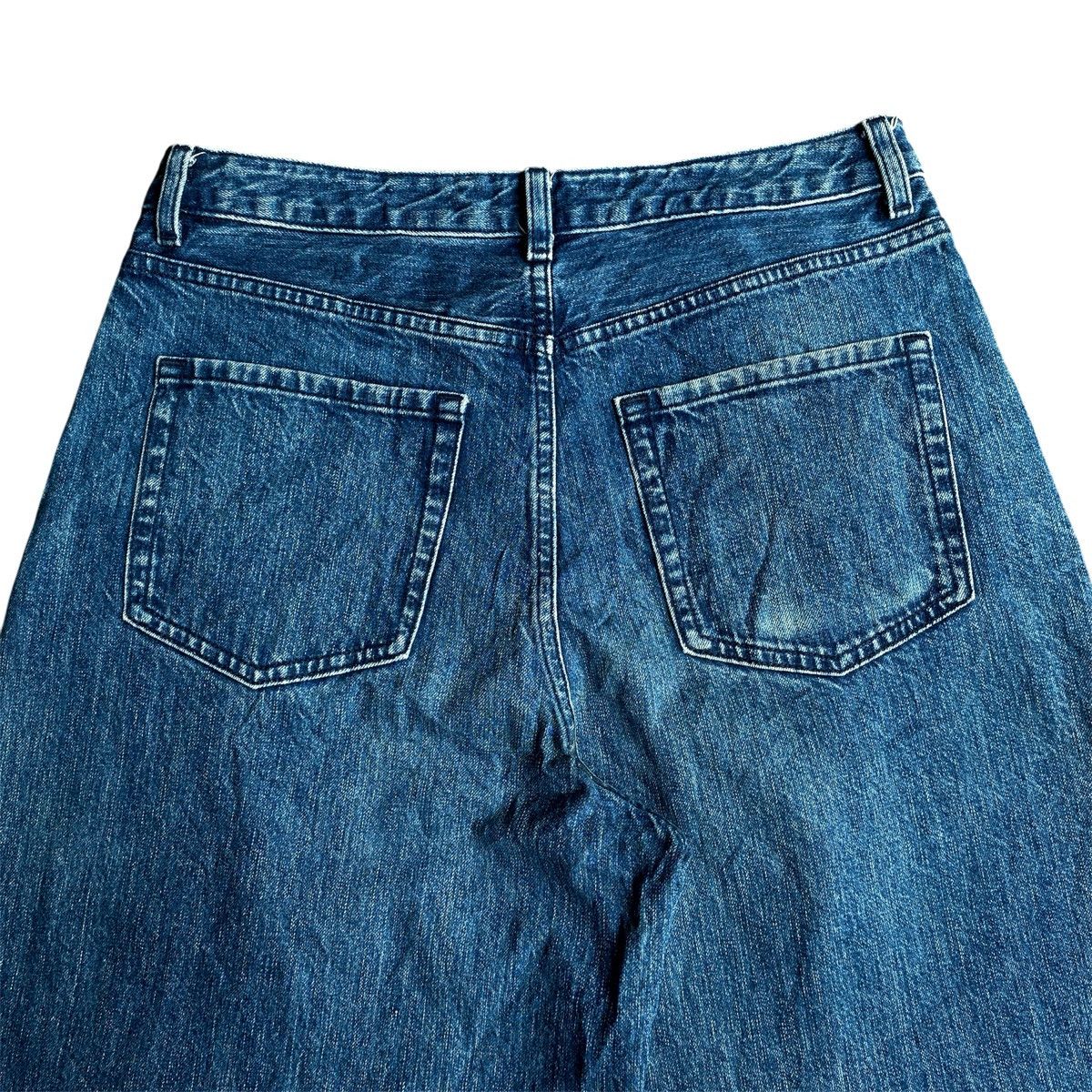 JNCO × Southpole × Vintage Rare Y2K GU Japanese Brand Super Wide Leg Flared Denim Jeans Size US 30 / EU 46 - 5 Thumbnail