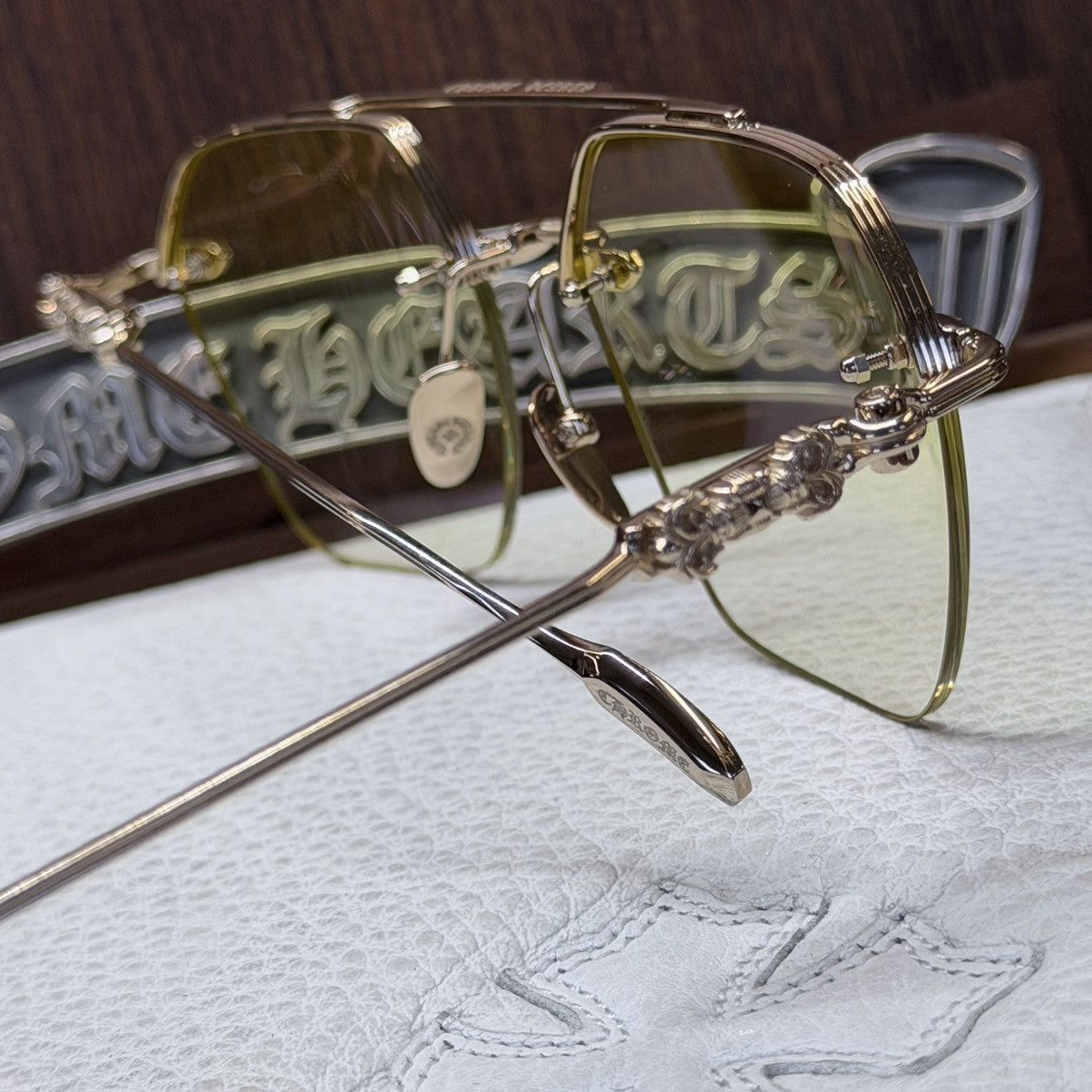 Chrome Hearts Chrome Hearts STINGER 1/1 Sunglasses Size ONE SIZE - 10 Thumbnail