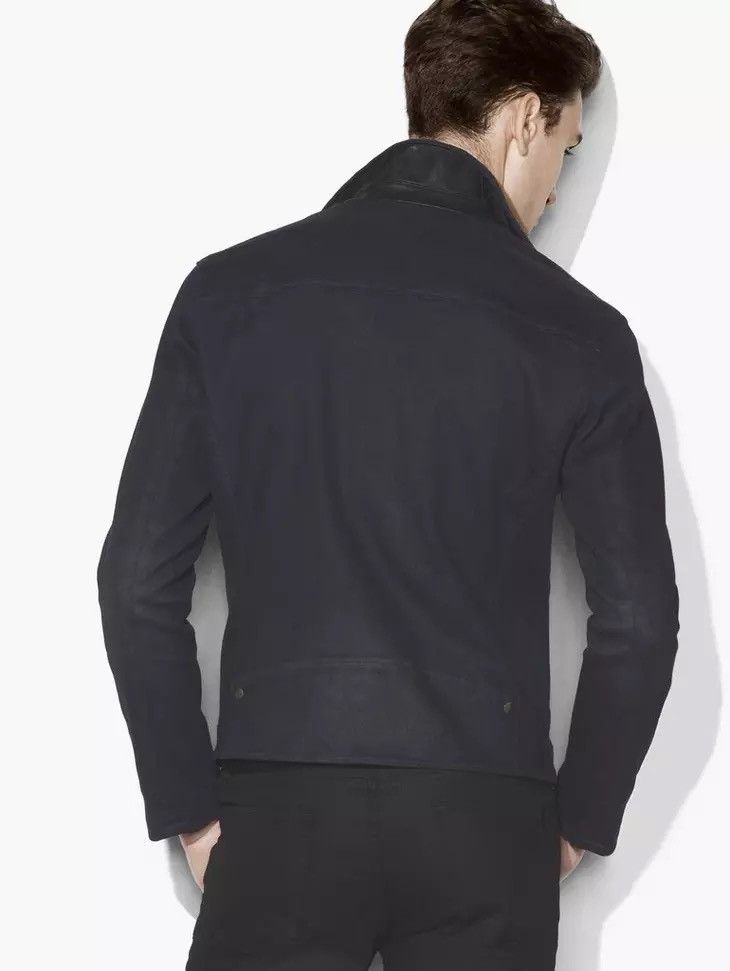 John Varvatos Denim Biker Jacket. 48 Size US M / EU 48-50 / 2 - 7 Thumbnail