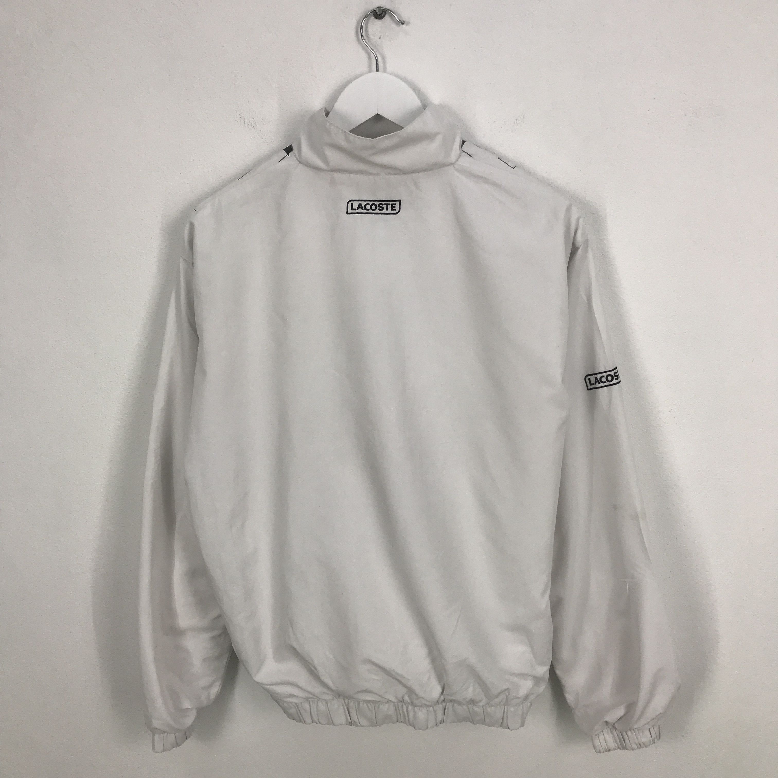 Lacoste Rare Lacoste Windbreaker Jacket Size US L / EU 52-54 / 3 - 3 Thumbnail