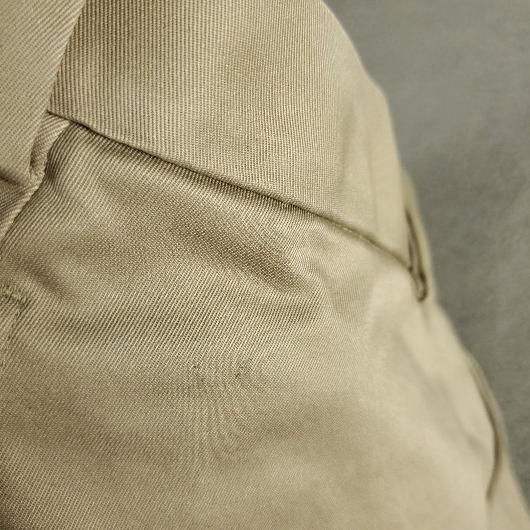 Brooks Brothers Brooks Brothers Pants Mens 38x31 Beige Hudson Flat Front Chino Trousers Size US 38 / EU 54 - 7 Thumbnail