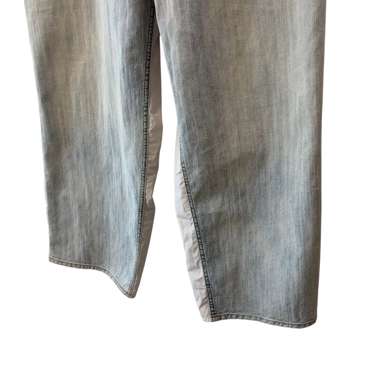 Balenciaga Balenciaga 24fw Denim Jersey Track Hybrid Pants Size US 31 - 7 Thumbnail