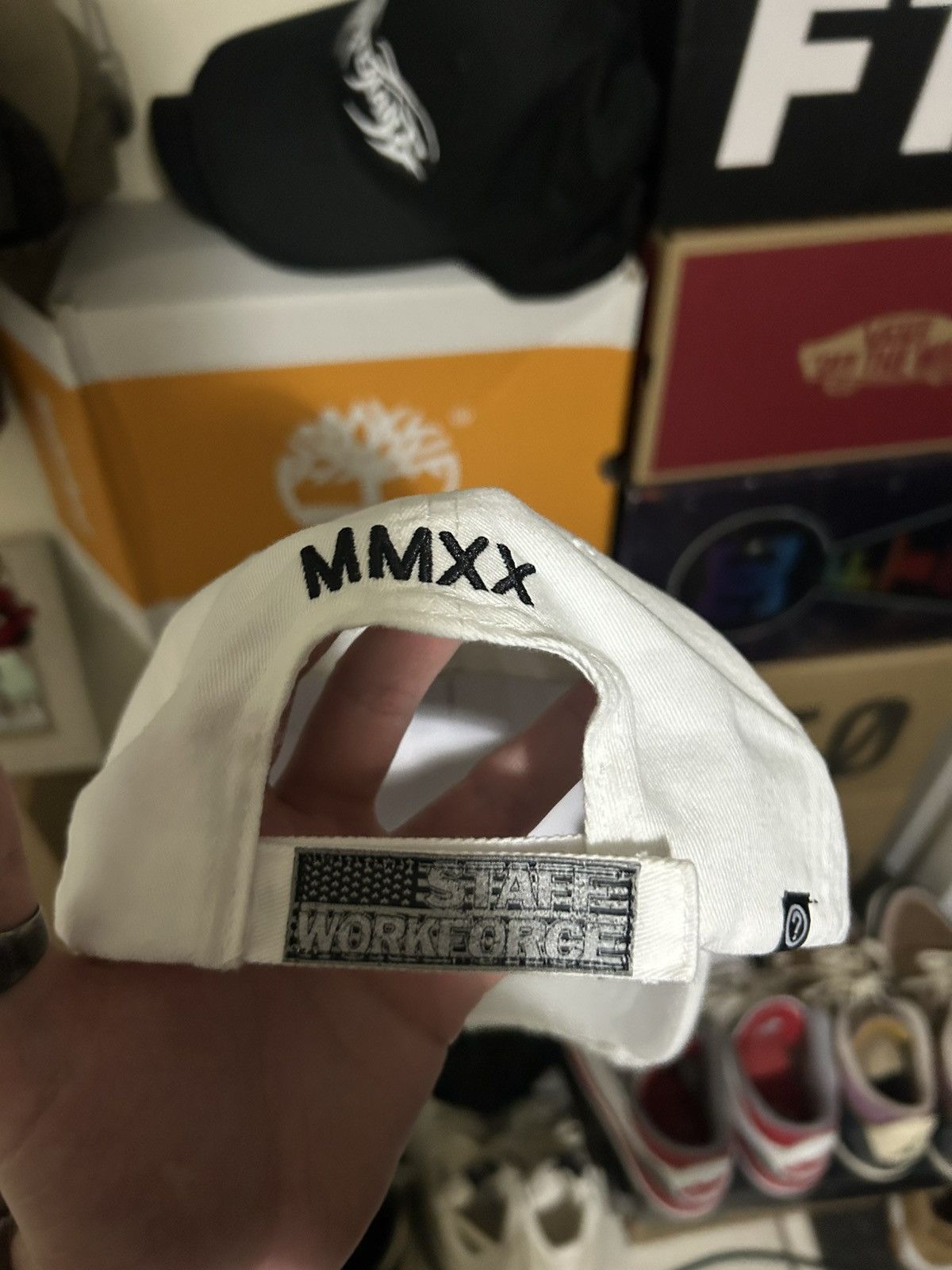 STAFF WORKFORCE Saff white hat Size ONE SIZE - 4 Thumbnail