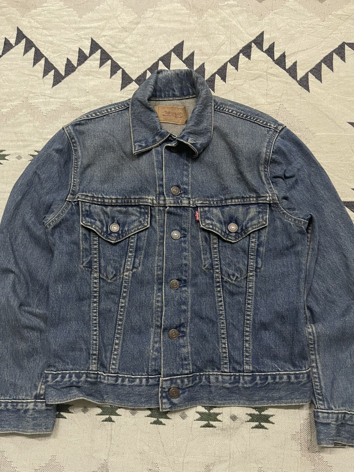 Levi's Vintage Clothing VINTAGE LEVIS DENIM JEANS TRUCKER JACKET SZ34 Size XXS / US 00 / IT 34 - 4 Thumbnail