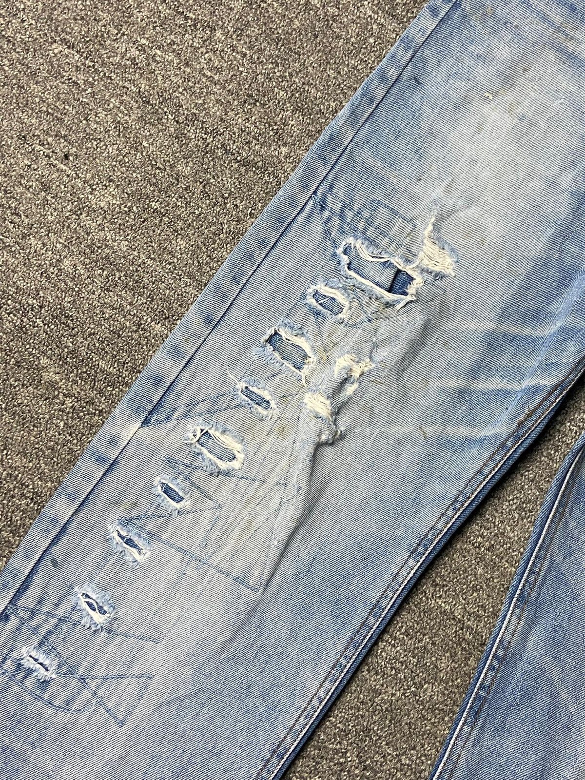 In The Attic In The Attic Distressed Denim Ripped Jeans (162) Size US 33 - 9 Thumbnail