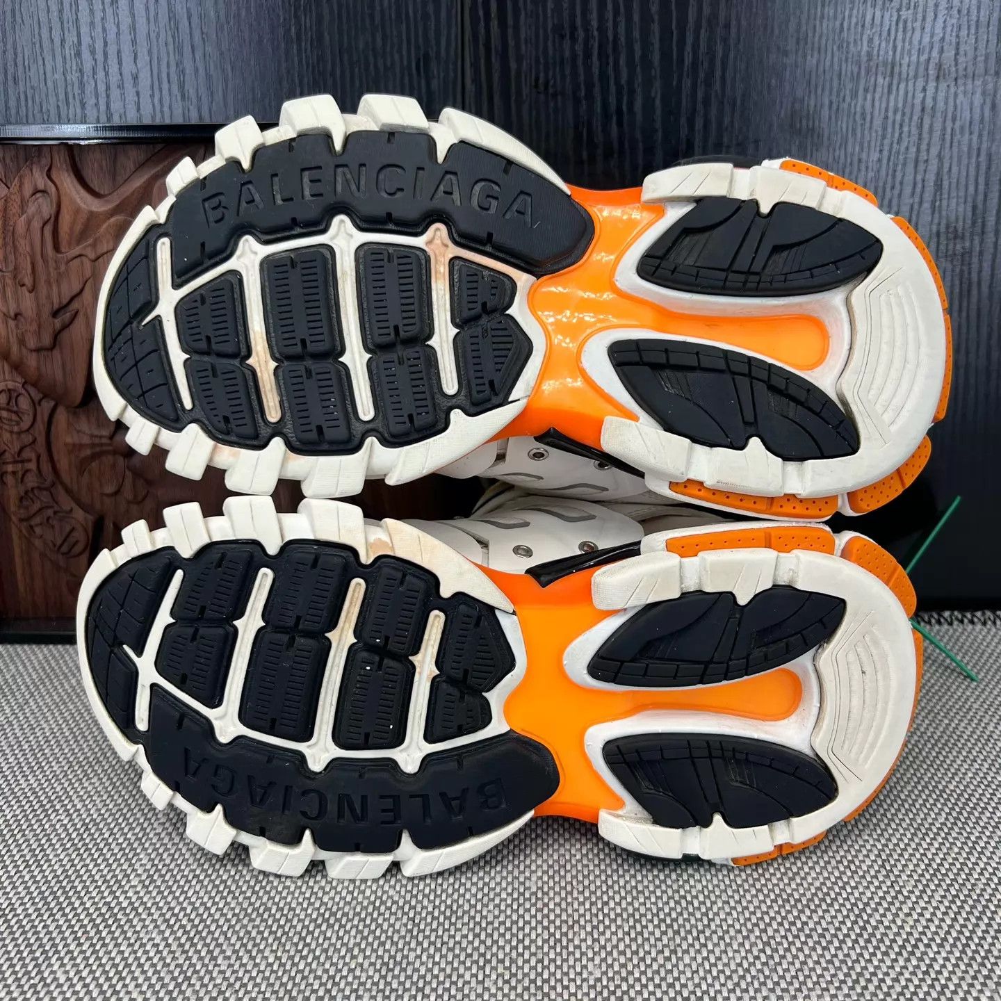 Balenciaga Balenciaga Track White Orange 36 New Original Box Size US 5.5 / IT 35.5 - 3 Thumbnail