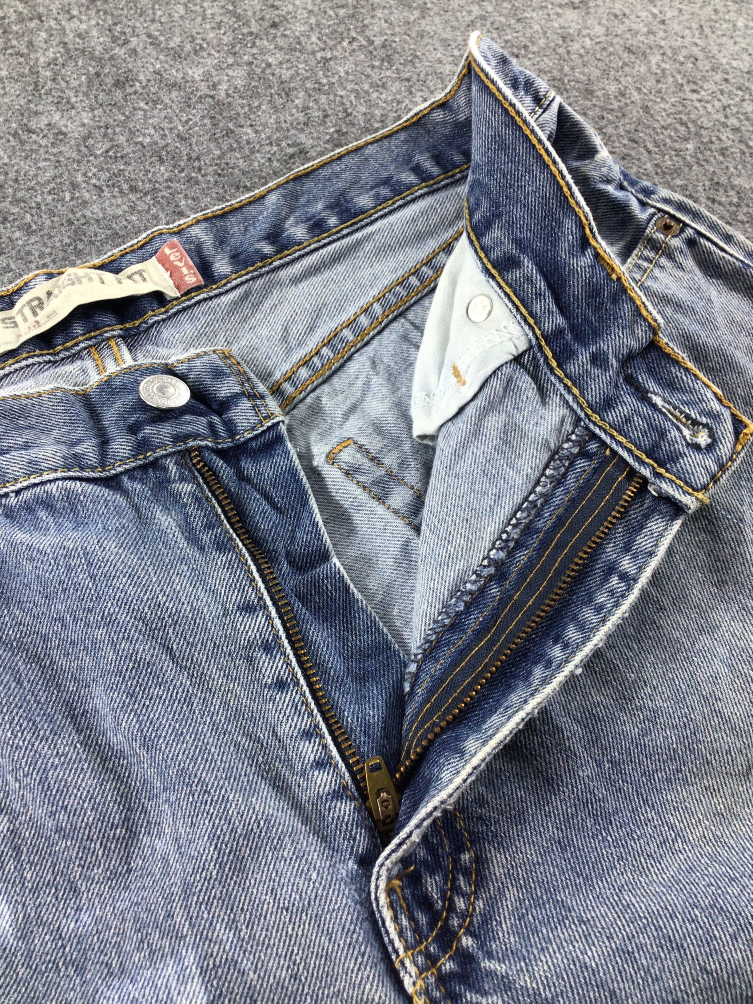 Levi's Vintage Levis 505 Jeans Dirty Blue Wash -J577 Size US 34 / EU 50 - 8 Thumbnail