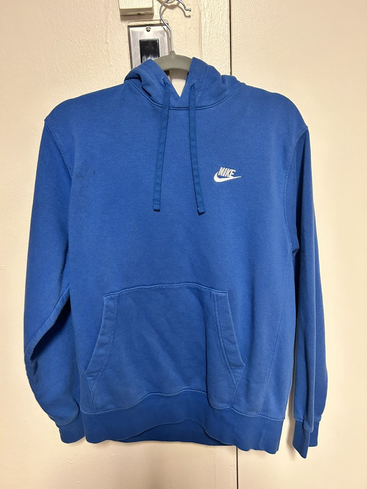 mens nike hoodie blue