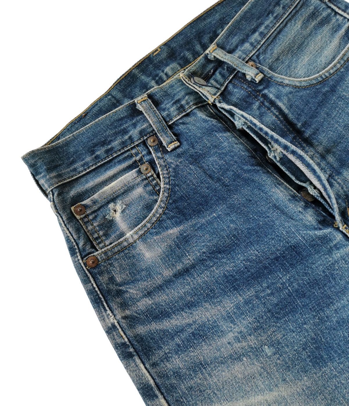 Le Grande Bleu (L.G.B.) Levis 503 Big E Vintage Selvedge Denim Jeans Size US 27 - 8 Thumbnail