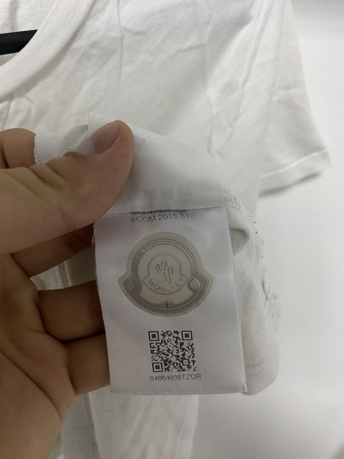 Moncler × Vintage Moncler Vintage T Shirt Triple Small Logo Luxury y2k Size US S / EU 44-46 / 1 - 6 Thumbnail