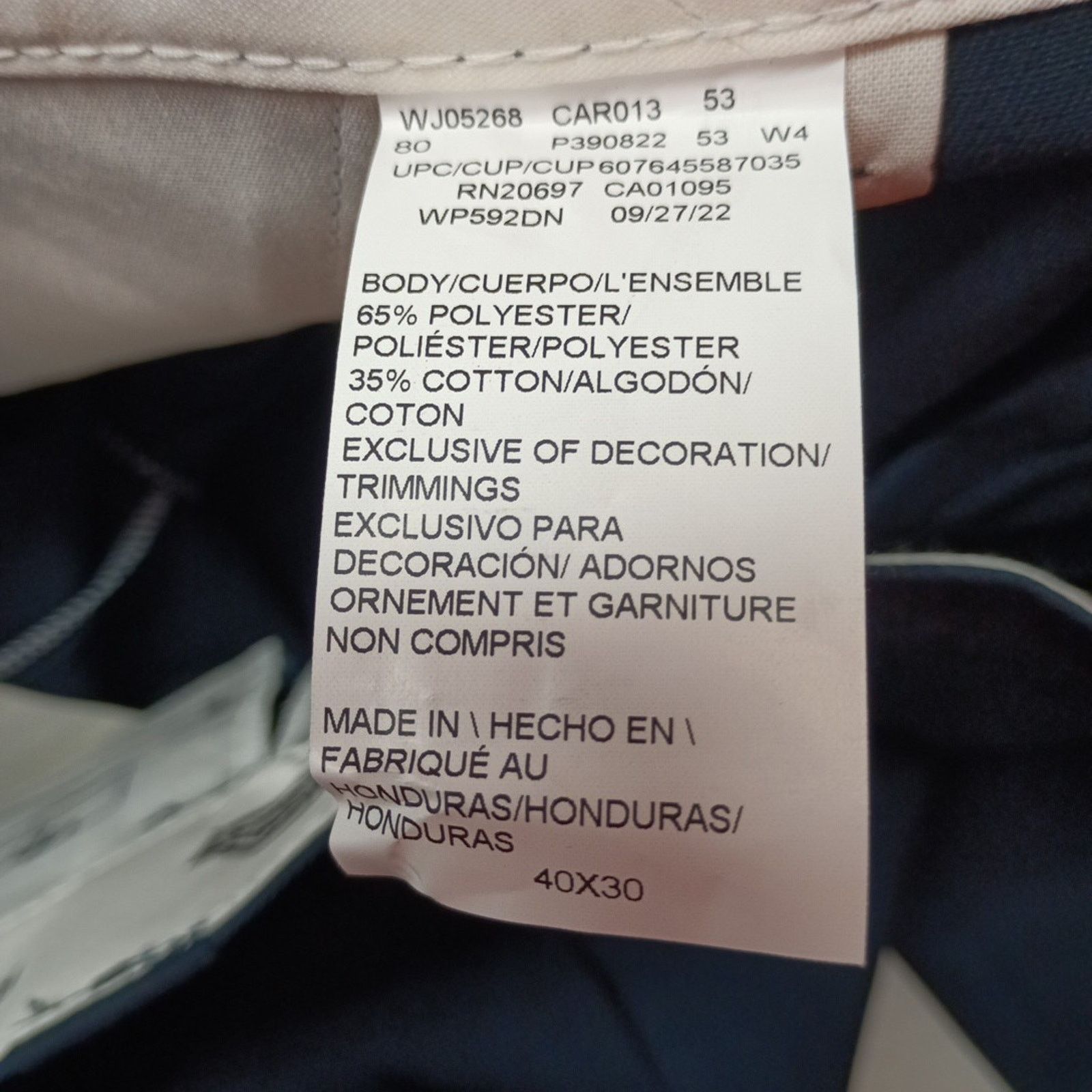 Dickies Dickies Cargo Pants Men's Size 40x30 Blue Relaxed Fit Size US 40 / EU 56 - 5 Thumbnail