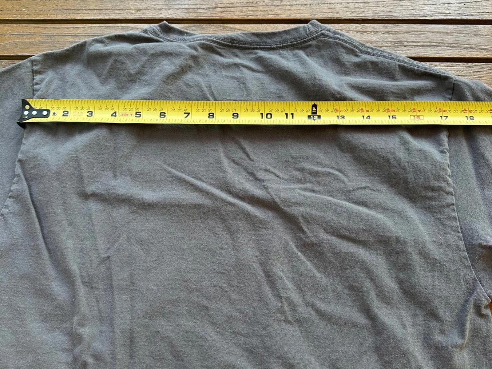 Hanes Vintage Style Possum Graphic Tee – Dark Gray Punk Streetwear Size US M / EU 48-50 / 2 - 5 Thumbnail