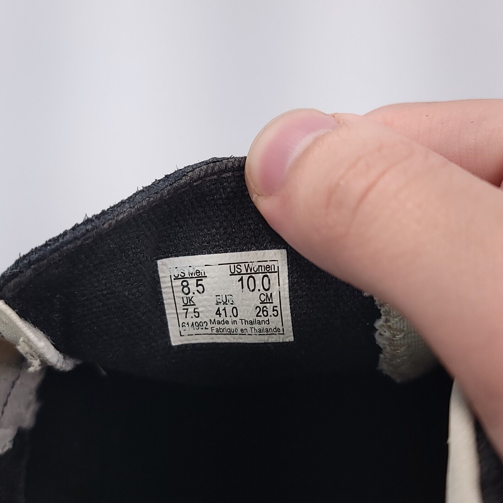 Vans Vans Off the Wall Shoe Womens Size 10 Mens 8.5 614992 Black Size US 10 / IT 40 - 9 Thumbnail