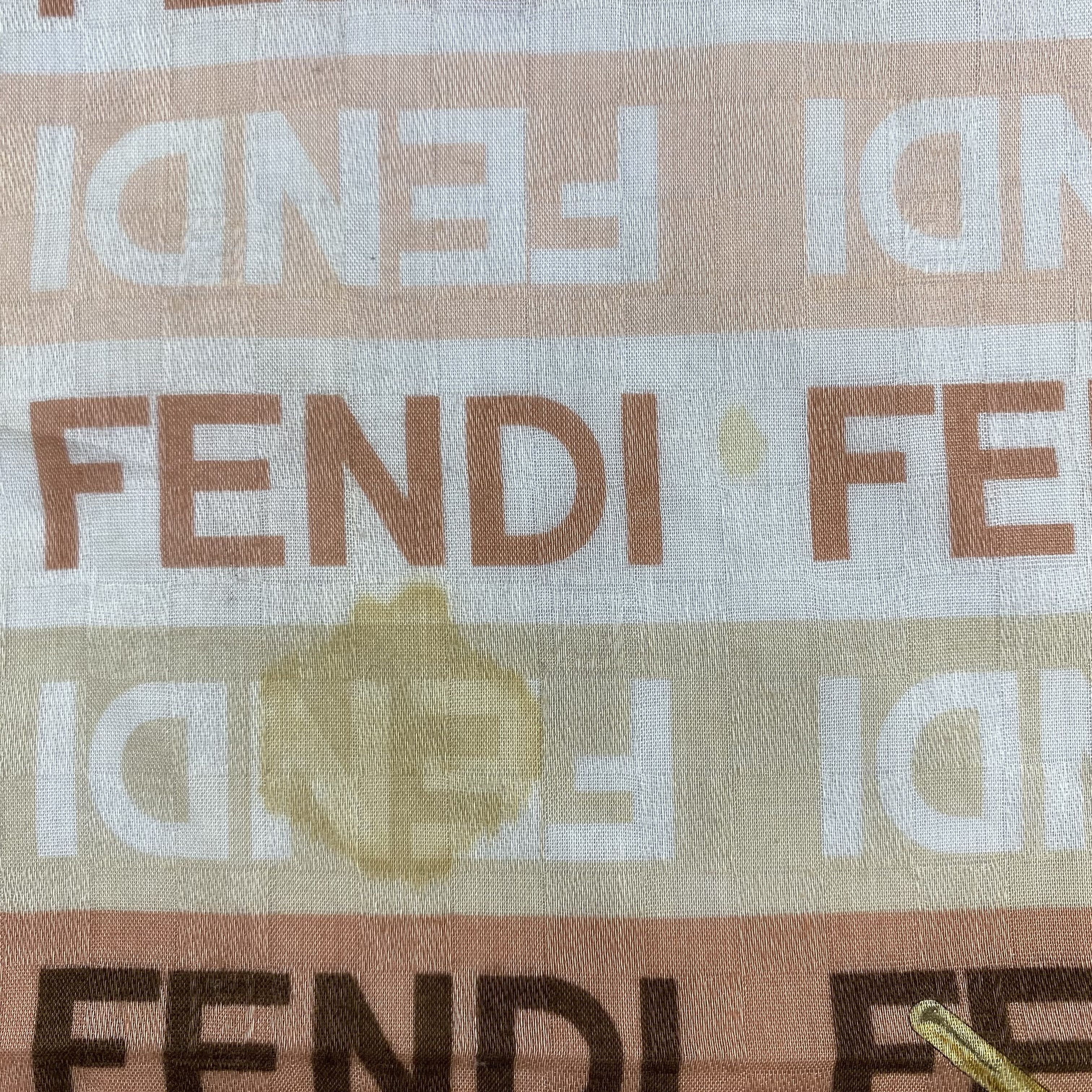 Vintage Fendi Handkerchief / Neckerchief / Bandana-P876 Size ONE SIZE - 5 Thumbnail