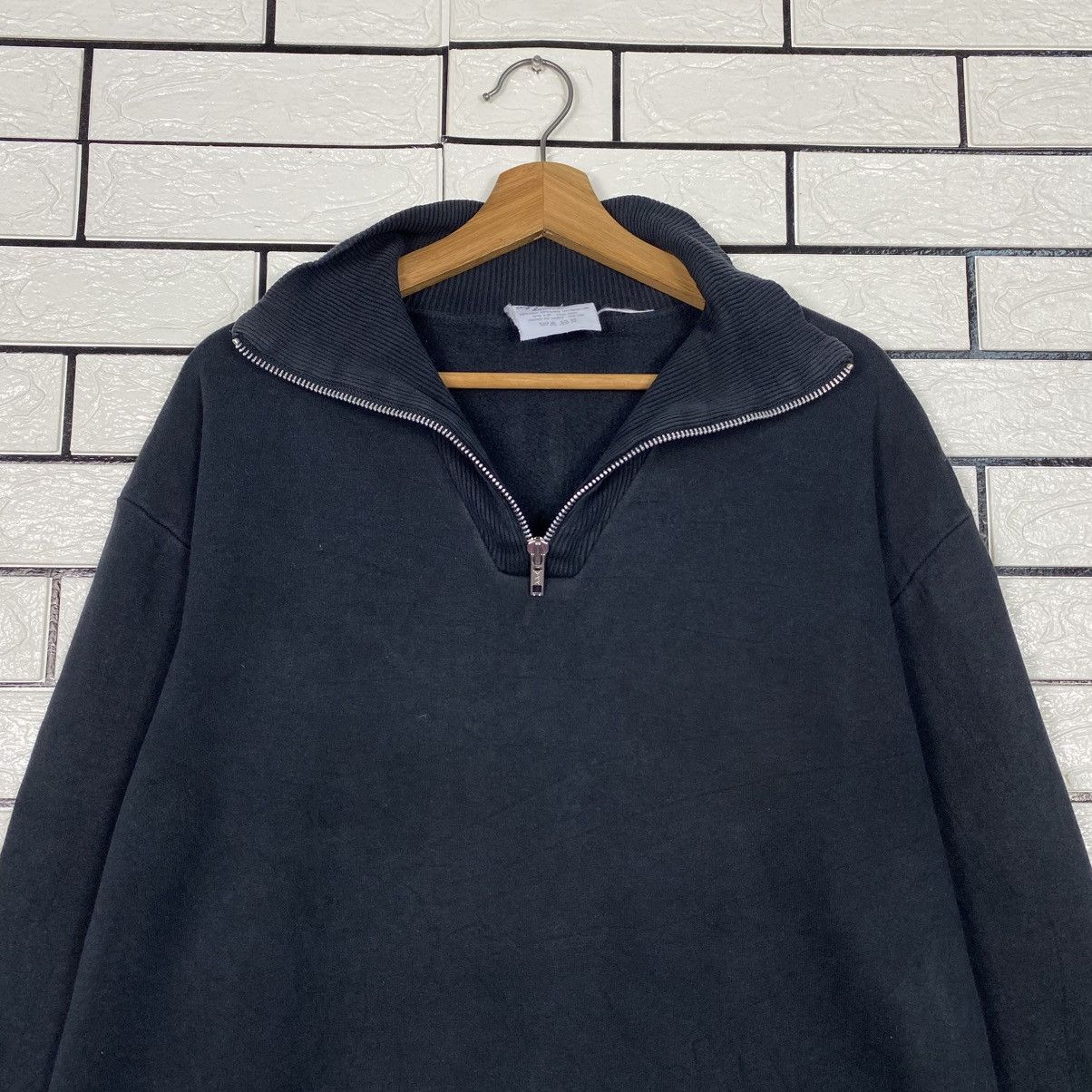 agnes b. 📌Vintage Half Zipper Collar Sweatshirt Agnes B. Size US M / EU 48-50 / 2 - 10 Thumbnail
