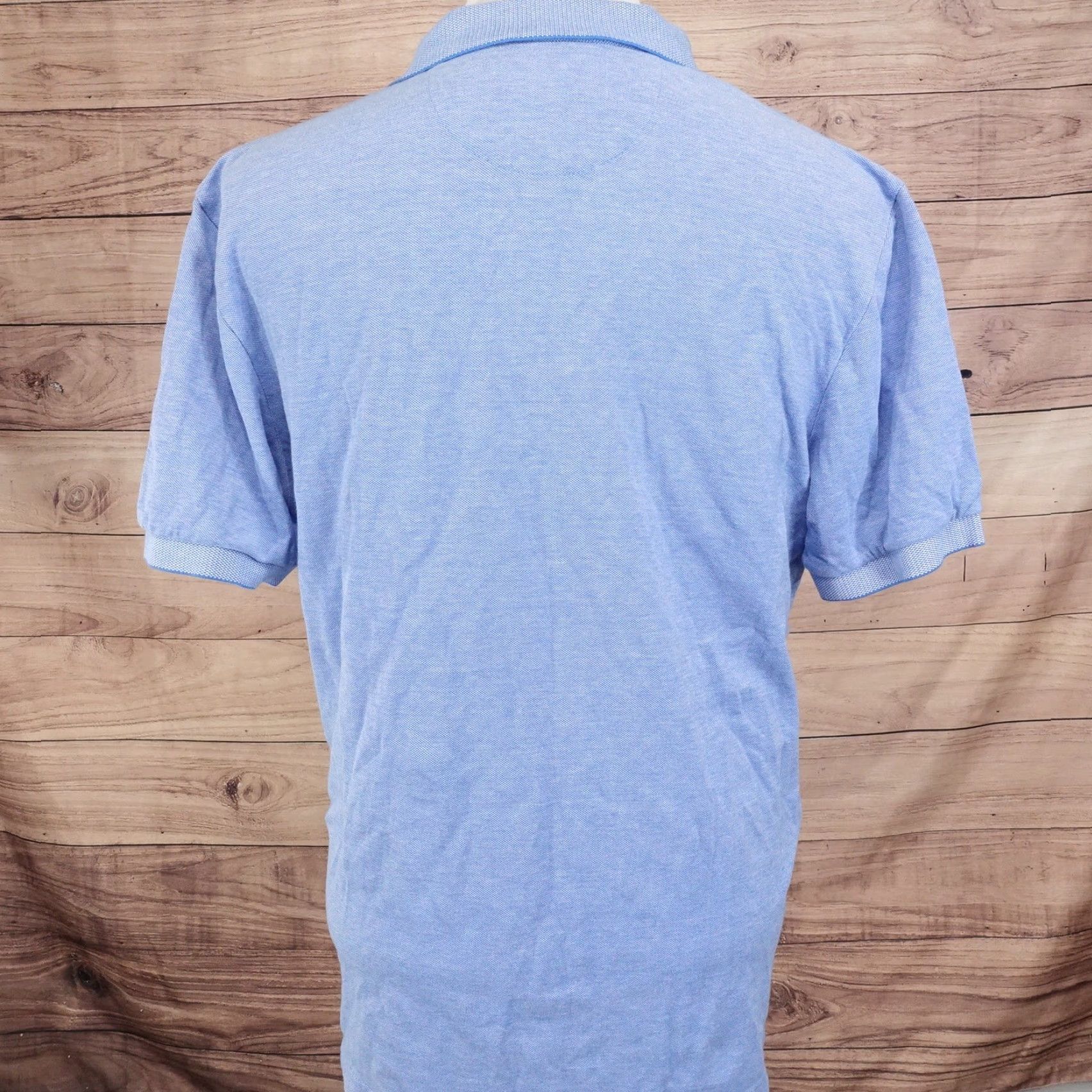 Chaps Chaps Polo Shirt Mens Large Short Sleeve Cotton Blue Classic Fit Stretch Casual Size US L / EU 52-54 / 3 - 4 Thumbnail