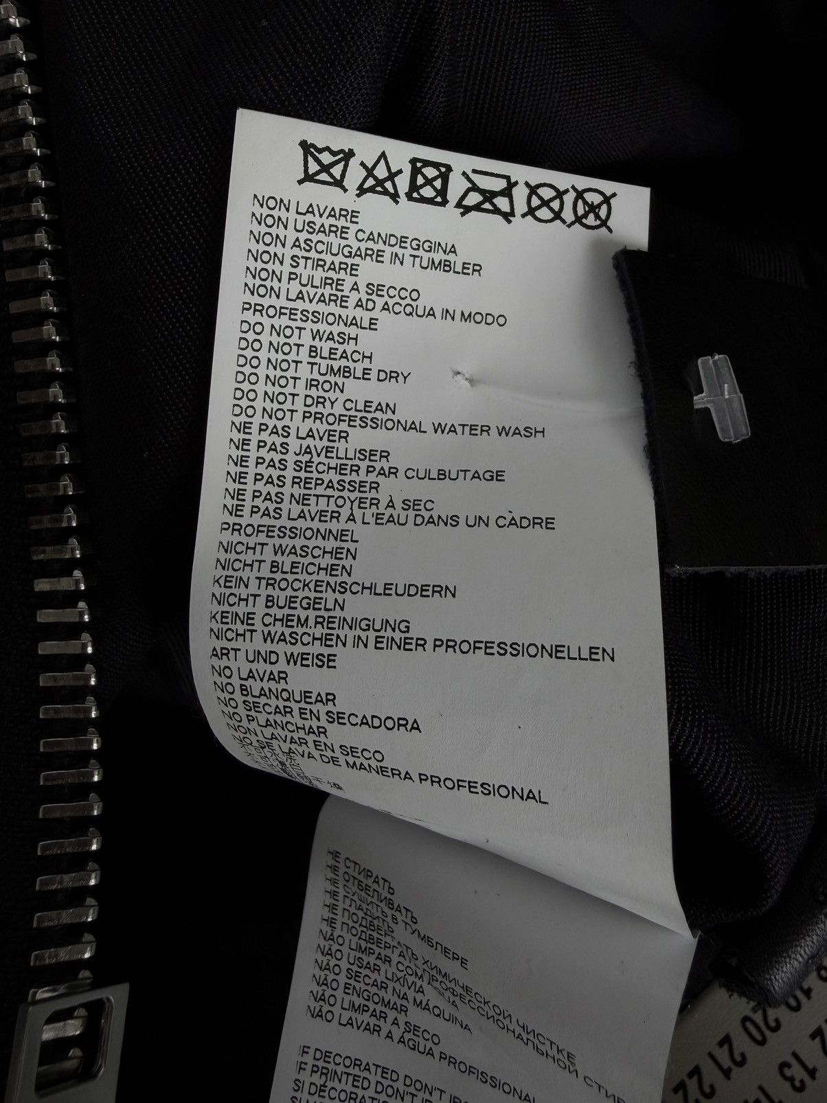 Maison Margiela Maison Margiela Line 11 Black Leather Tote Bag Size ONE SIZE - 16 Thumbnail