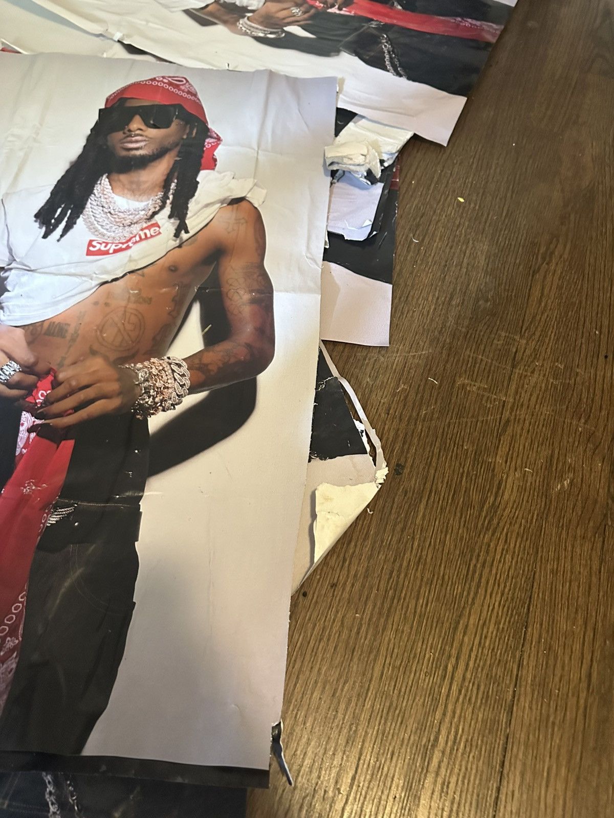 Supreme PlayBoi Carti Supreme Poster Size ONE SIZE - 2 Thumbnail
