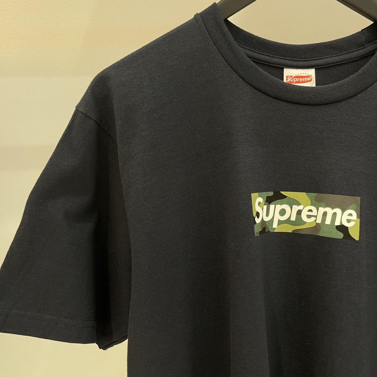 Supreme Box Logo Tee (FW23) Navy