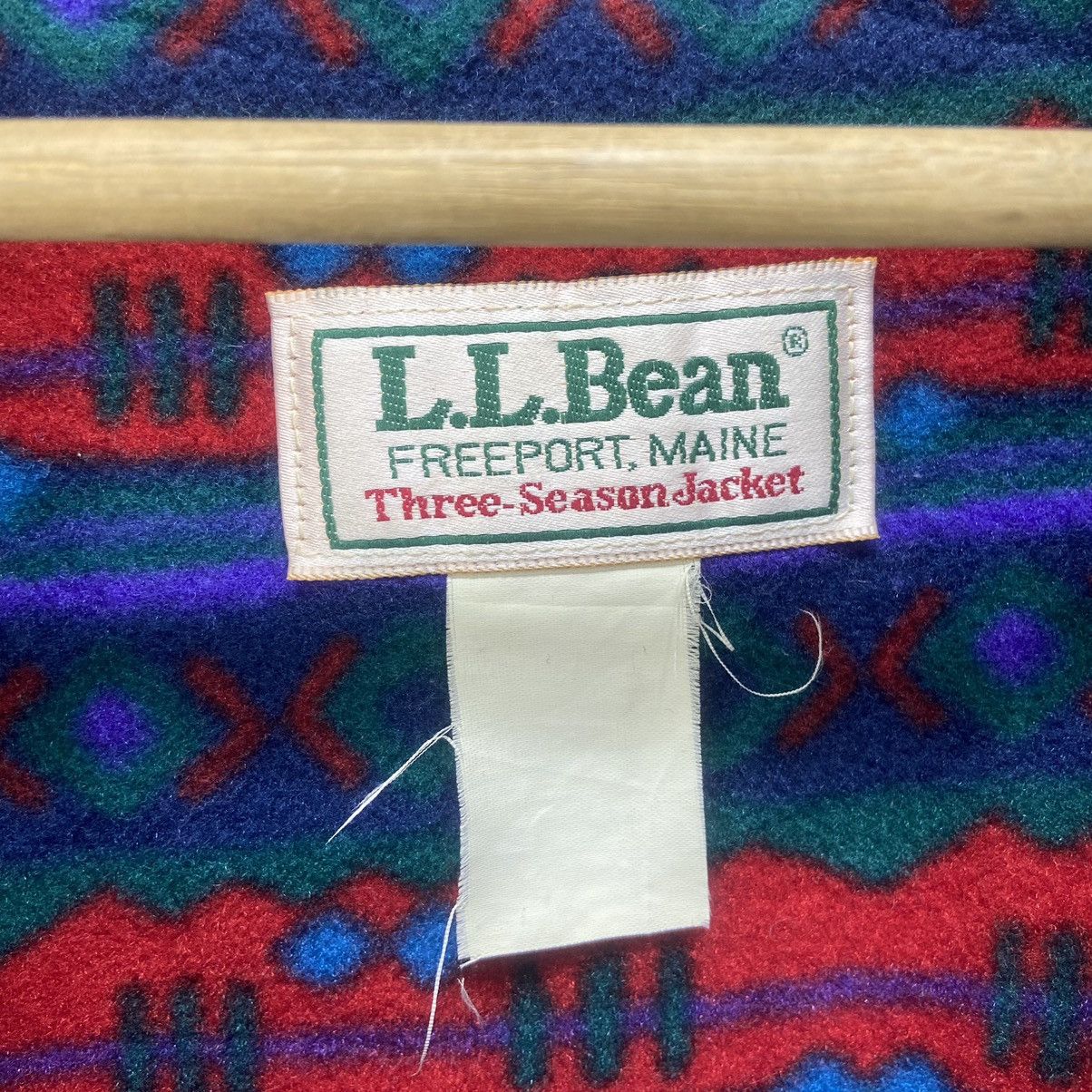 L.L. Bean × Vintage Vintage L.L. Bean Native Bomber Style Three-Season Jacket Size US L / EU 52-54 / 3 - 14 Thumbnail