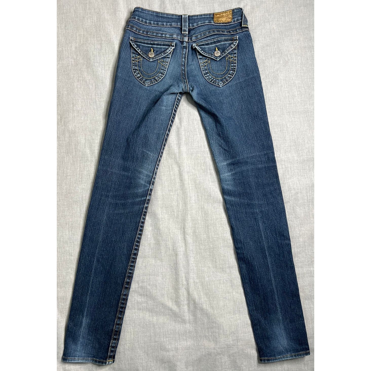 True Religion True Religion Flap Pocket Low Rise Jeans Women's 28 Size 28" / US 6 / IT 42 - 1 Thumbnail