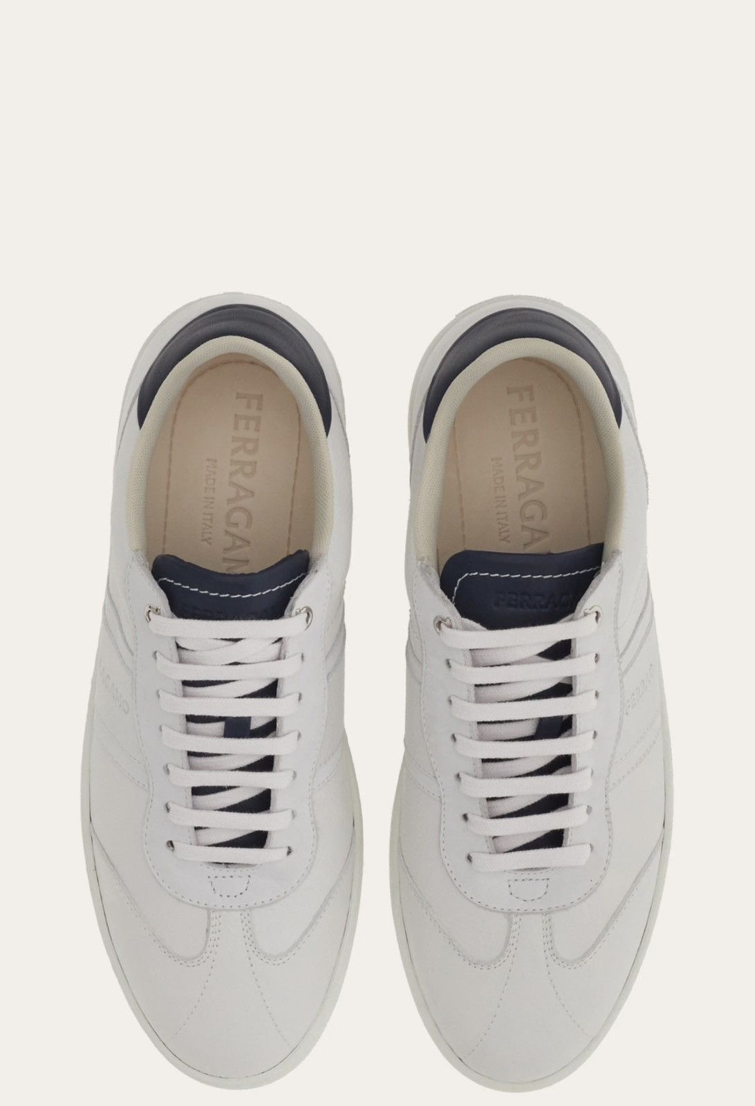 Salvatore Ferragamo Ferragamo Low top sneaker with signature Achille Size US 7.5 / EU 40-41 - 5 Thumbnail