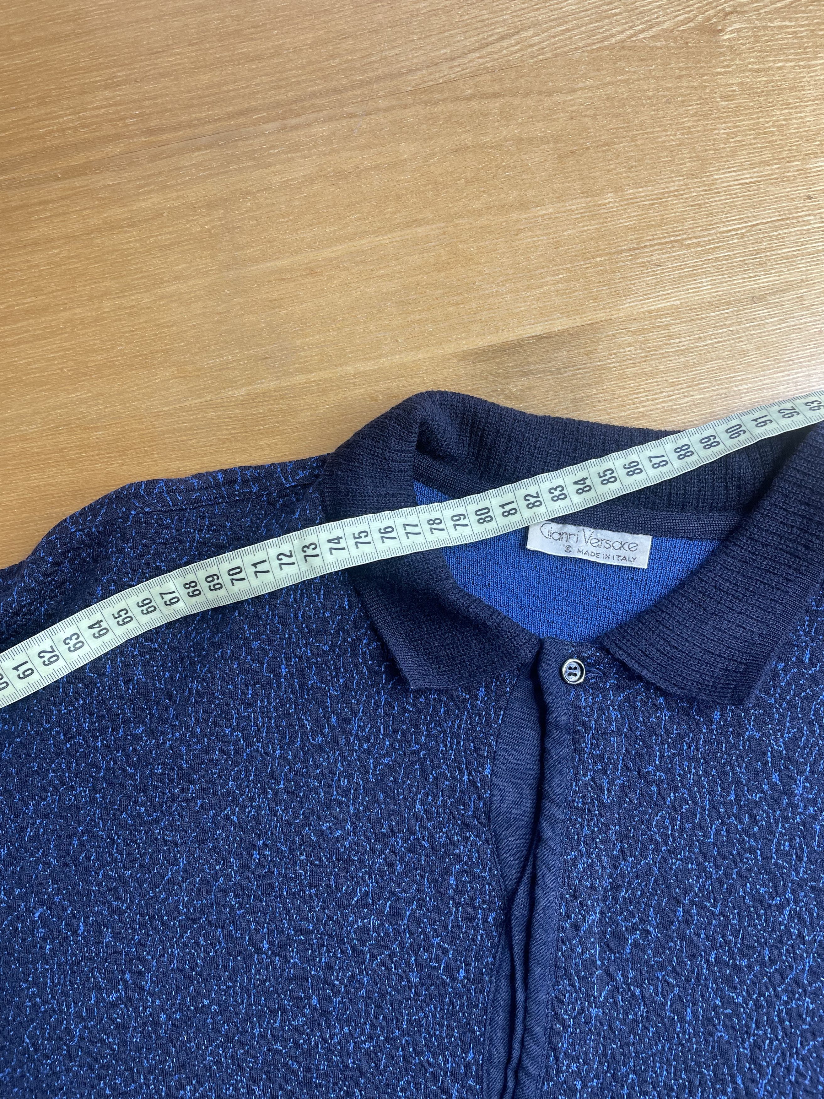 Versace Very RARE Vintage 80's Gianni Versace Wool Knit Sweater Size US S / EU 44-46 / 1 - 10 Thumbnail